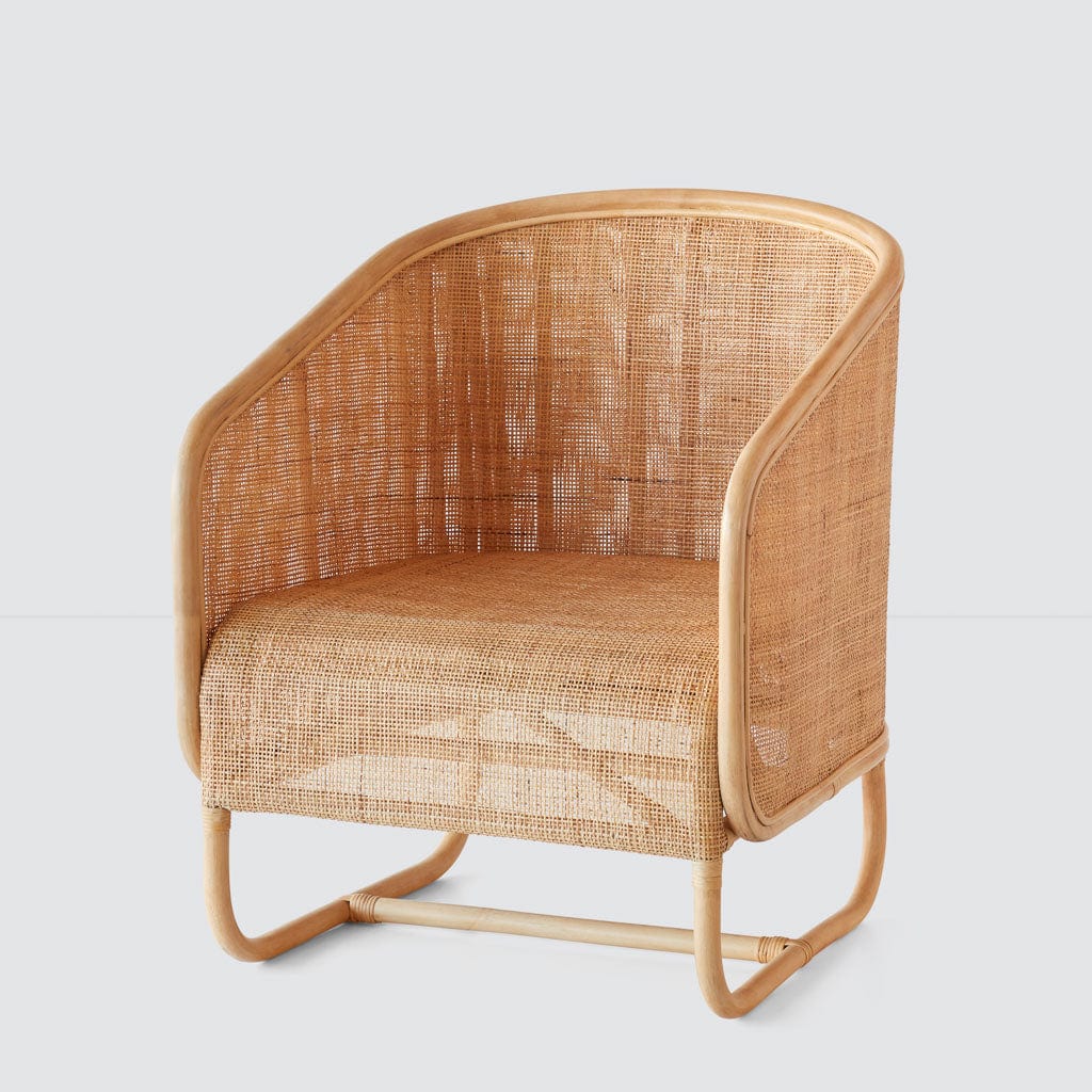 Lindu Cane Lounge Chair