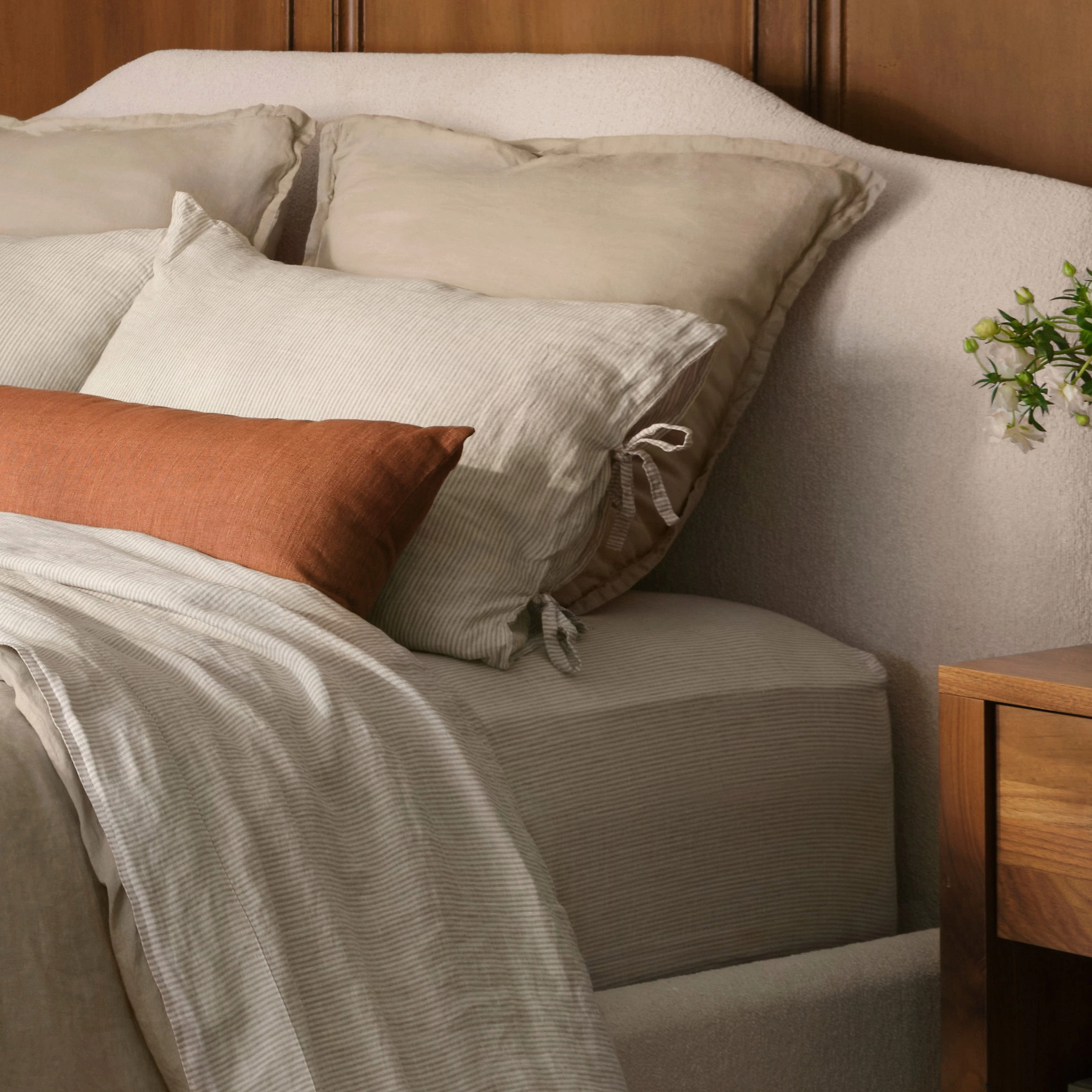 Stonewashed Linen Duvet Cover