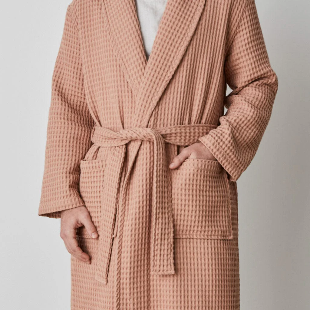 Mara Organic Waffle Robe