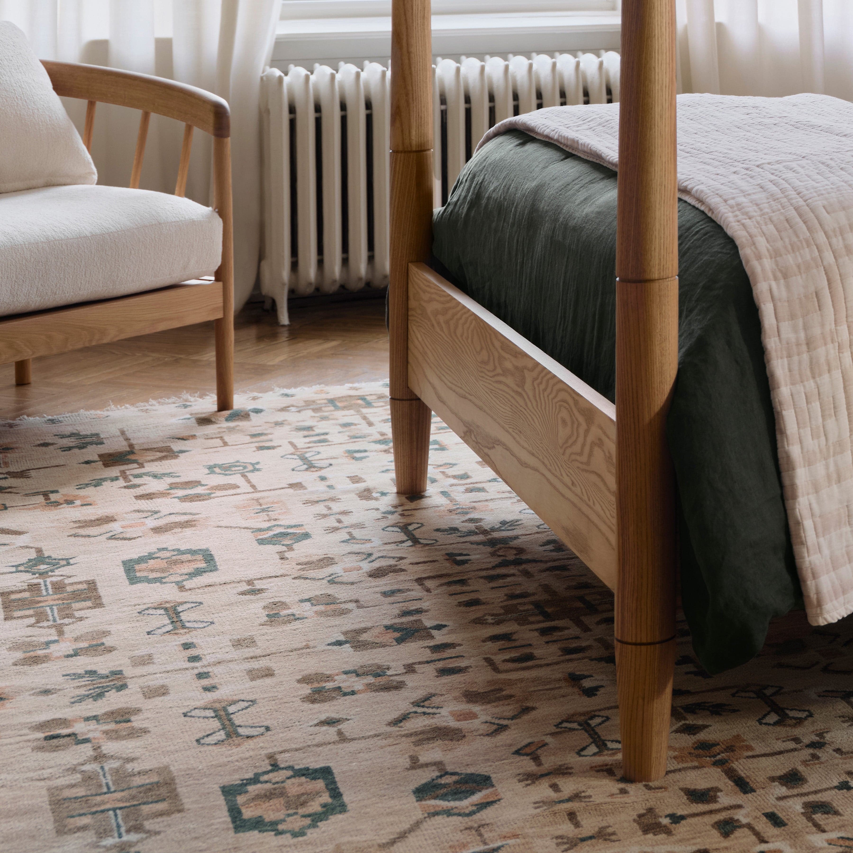 Anoushka Hand-Knotted Area Rug