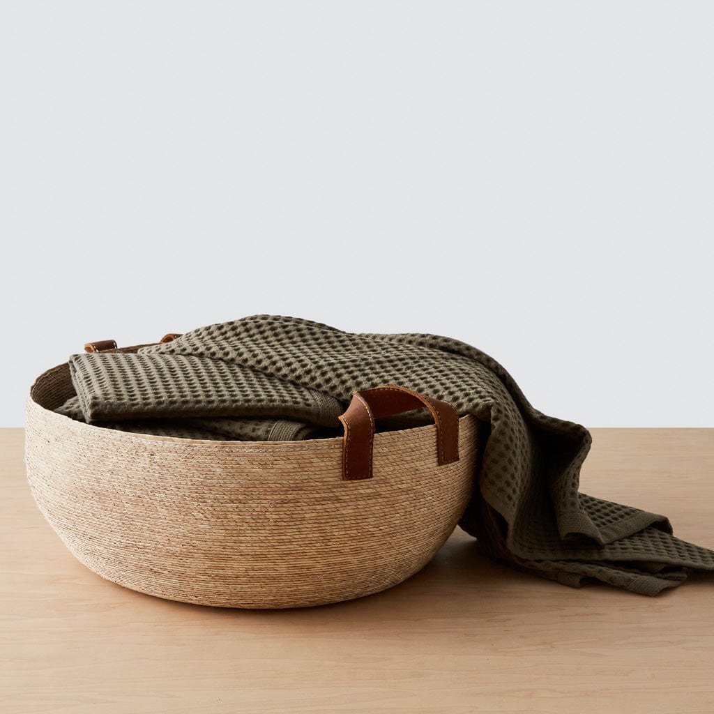 Mara Organic Waffle Bath Towel Set