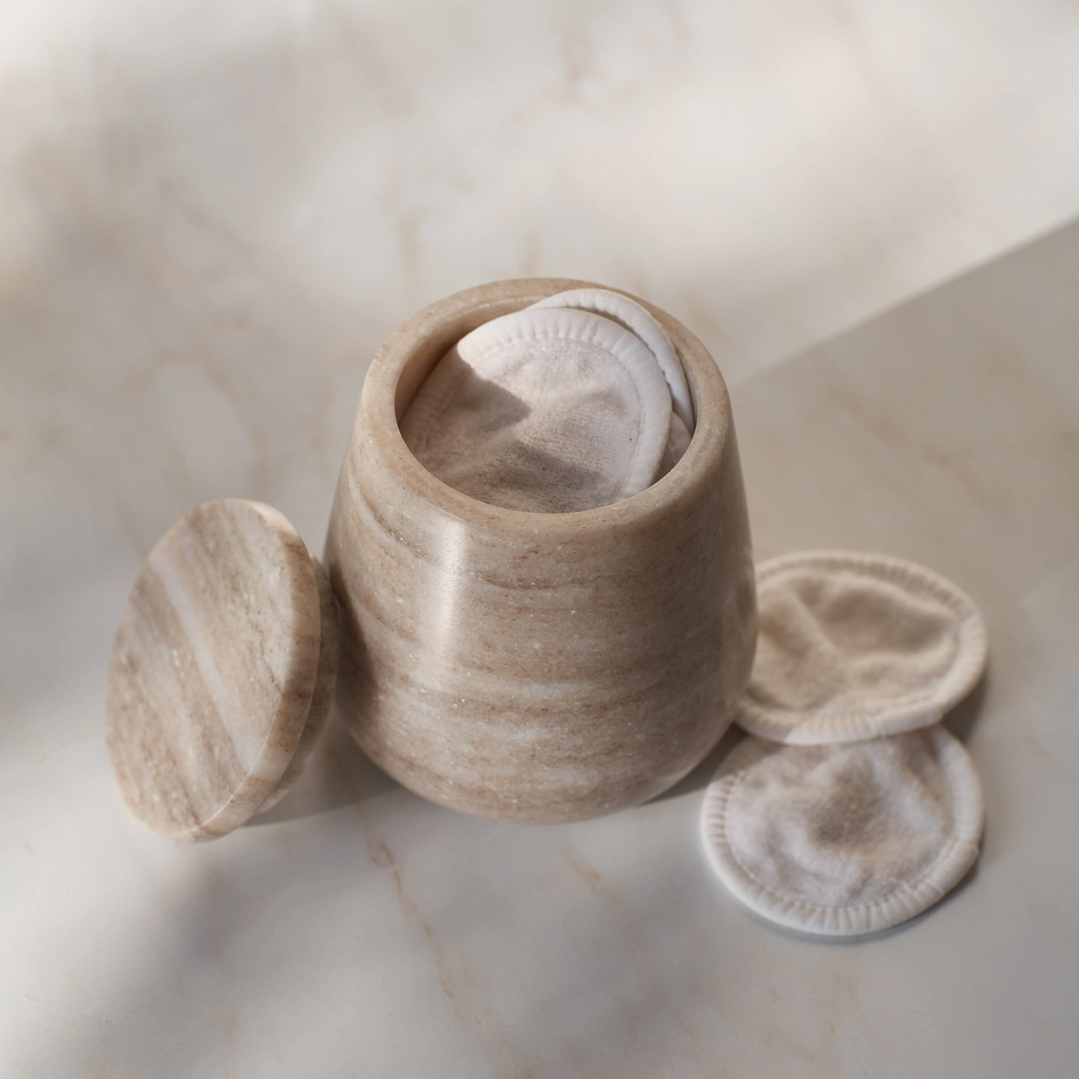 Riya Marble Canister