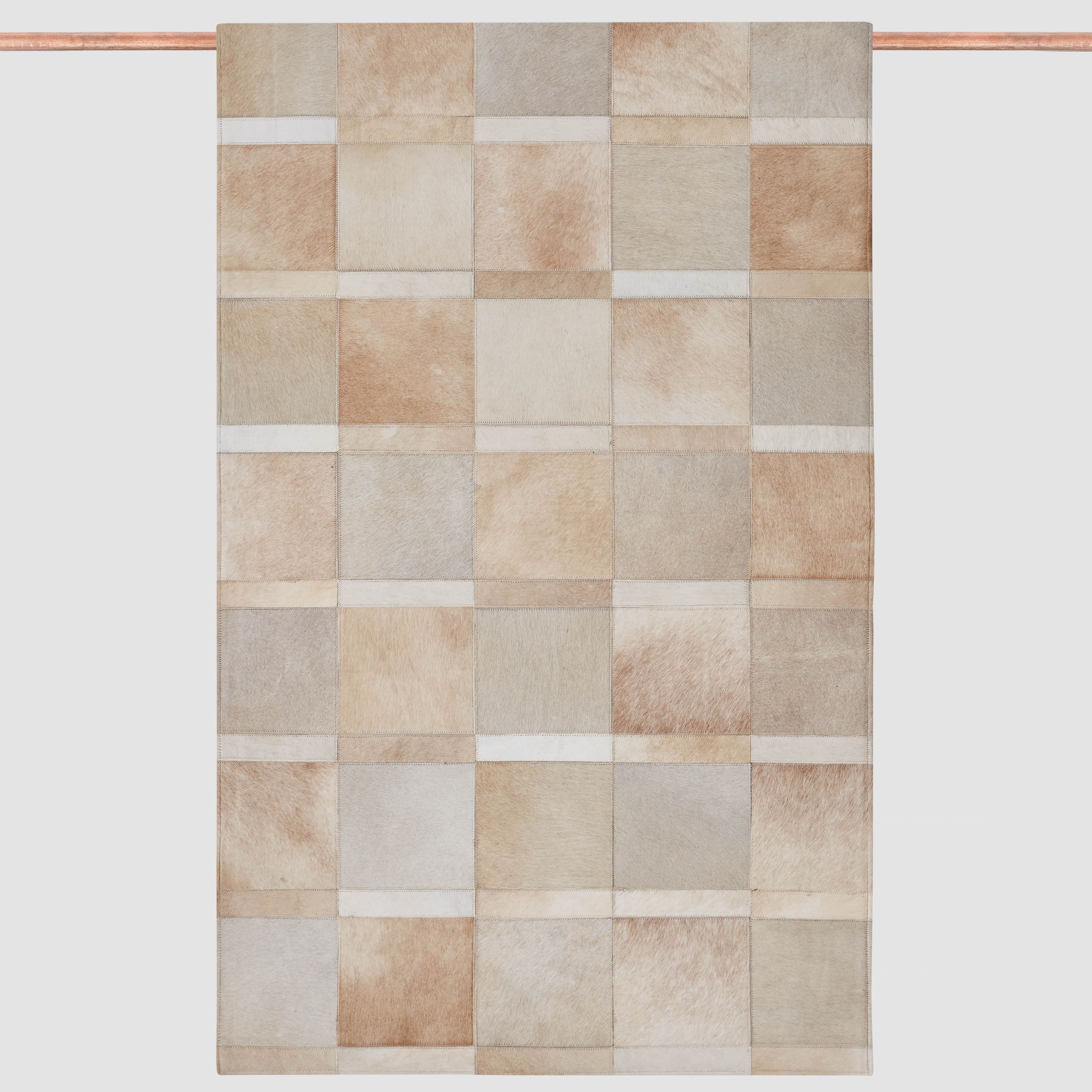 Natali Cowhide Accent Rug