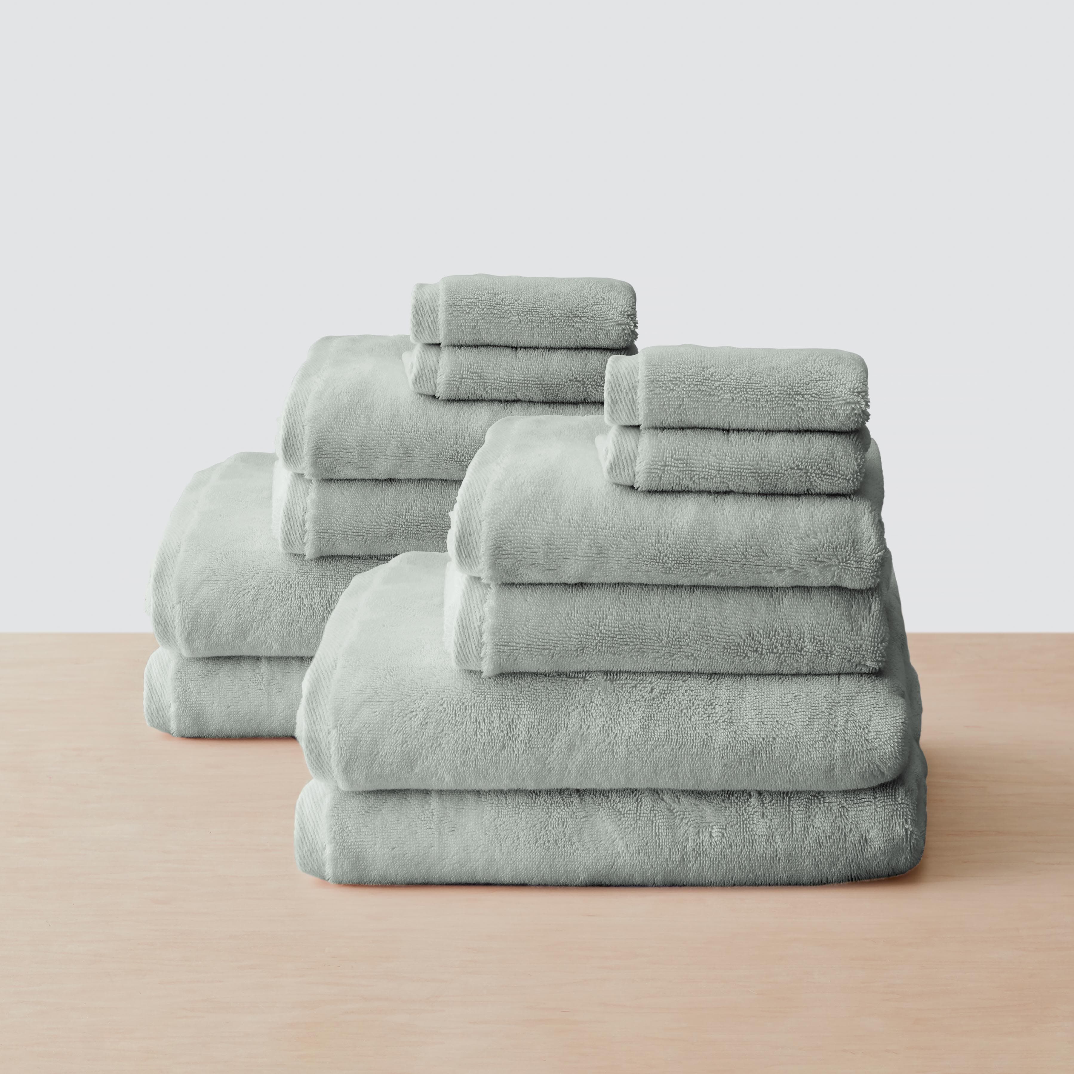 Organic Plush Bath Towel Set