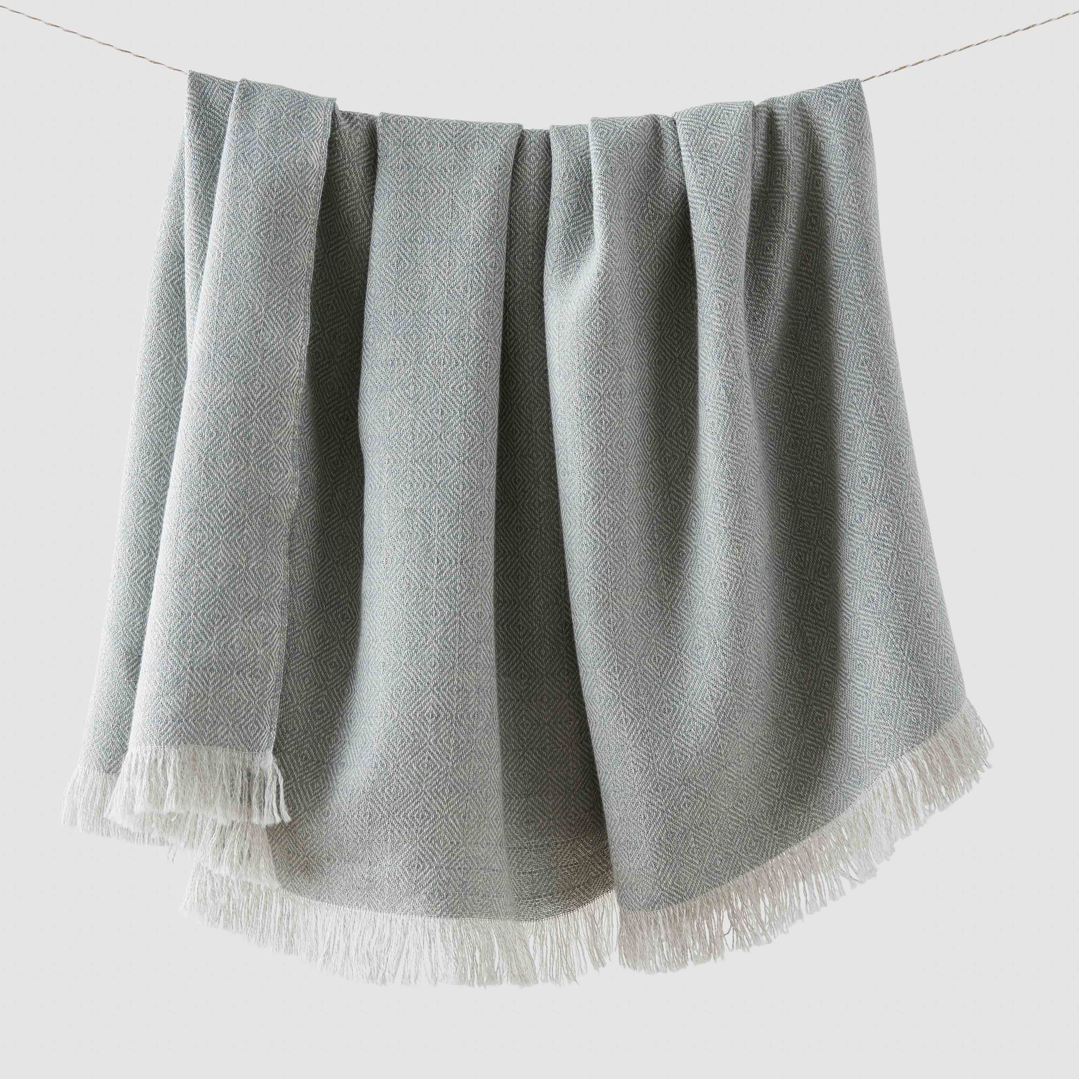 La Calle Alpaca Throw