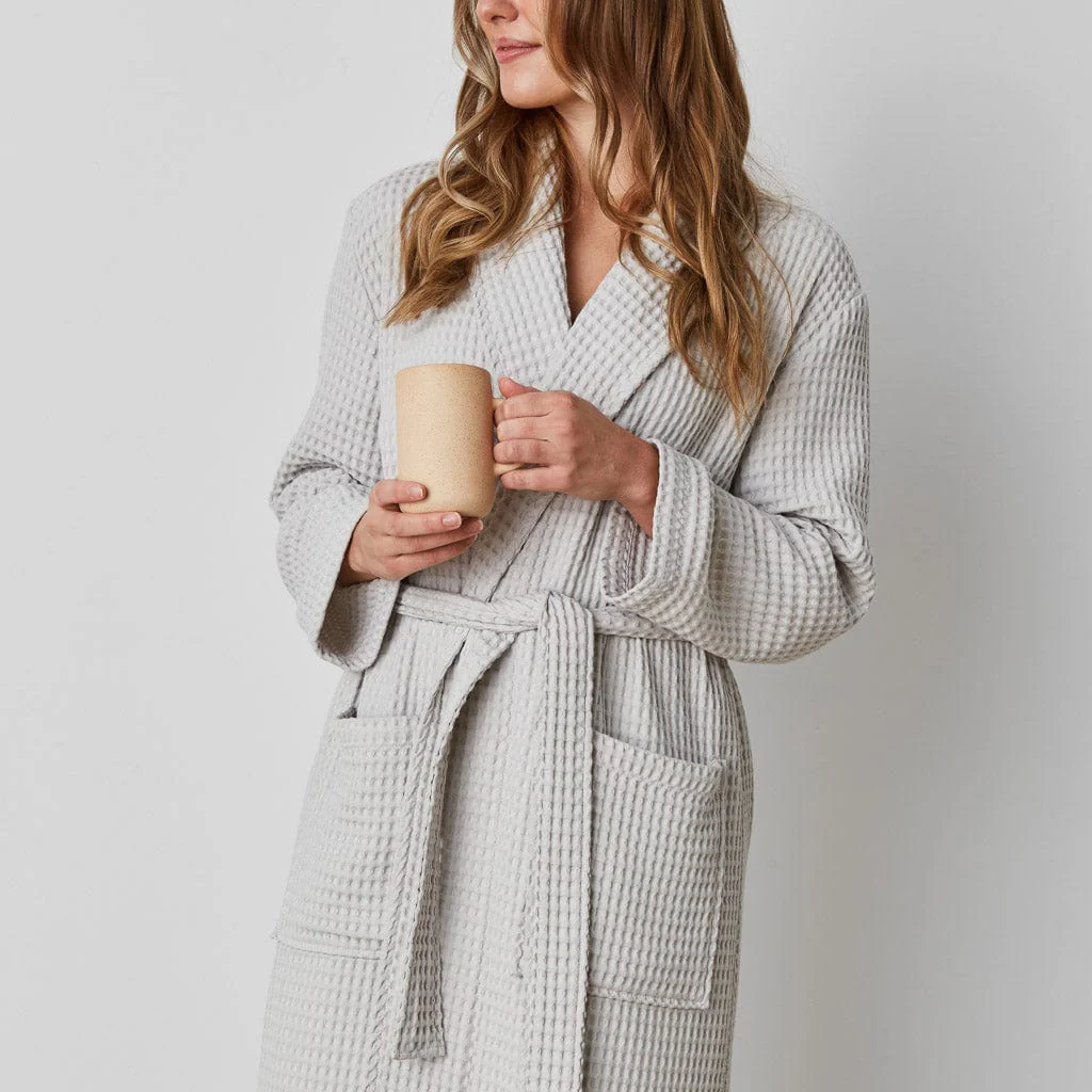 Mara Organic Waffle Robe