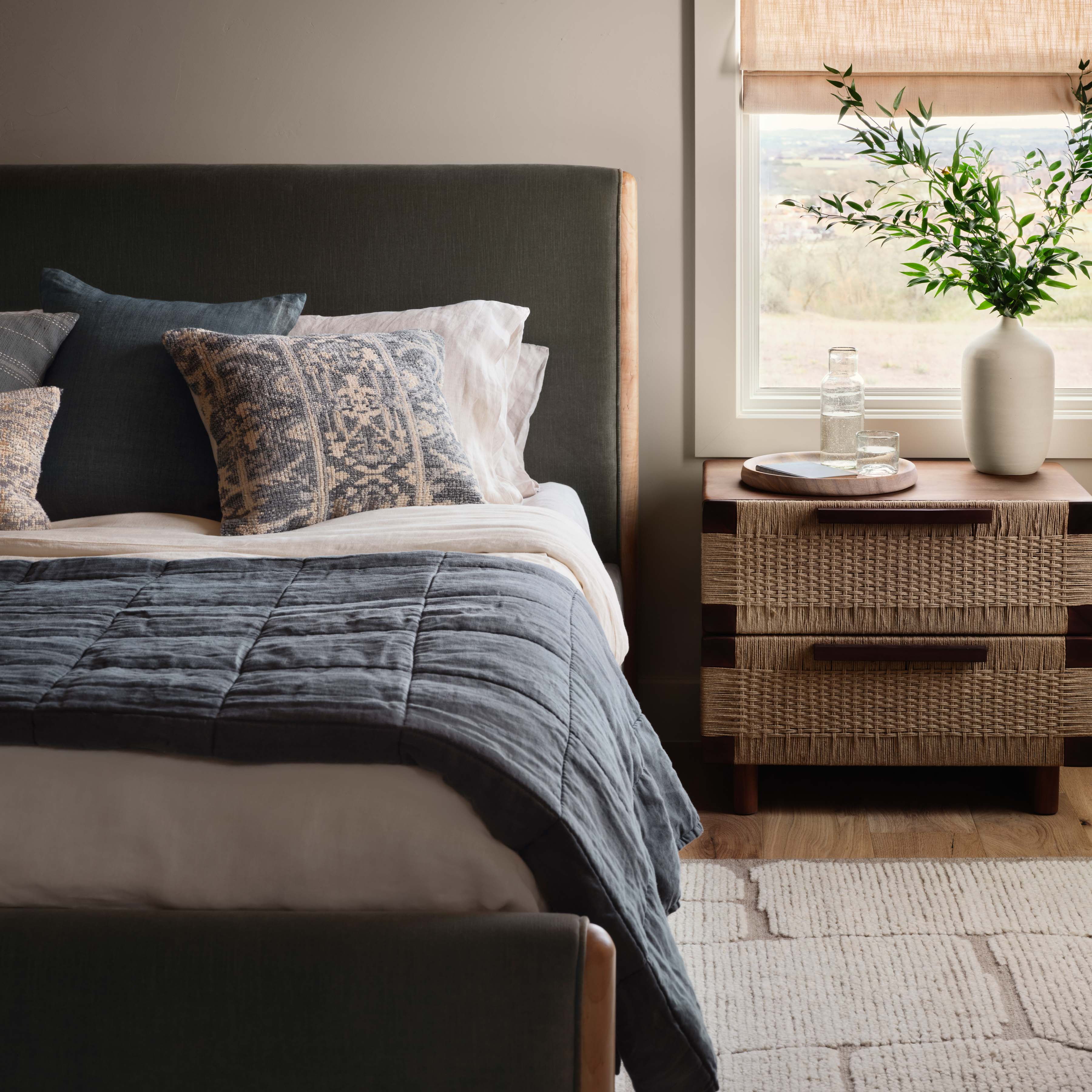 Akira Hand-Knotted Pillow