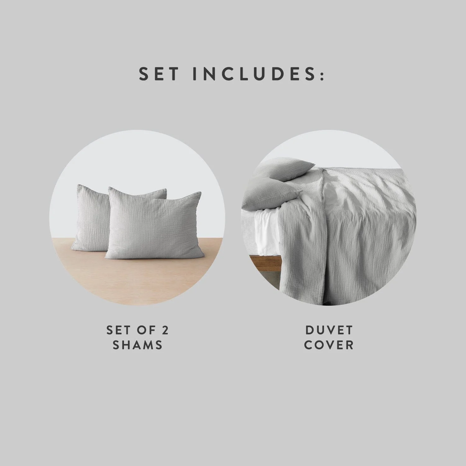 Organic Cotton Gauze Duvet Set