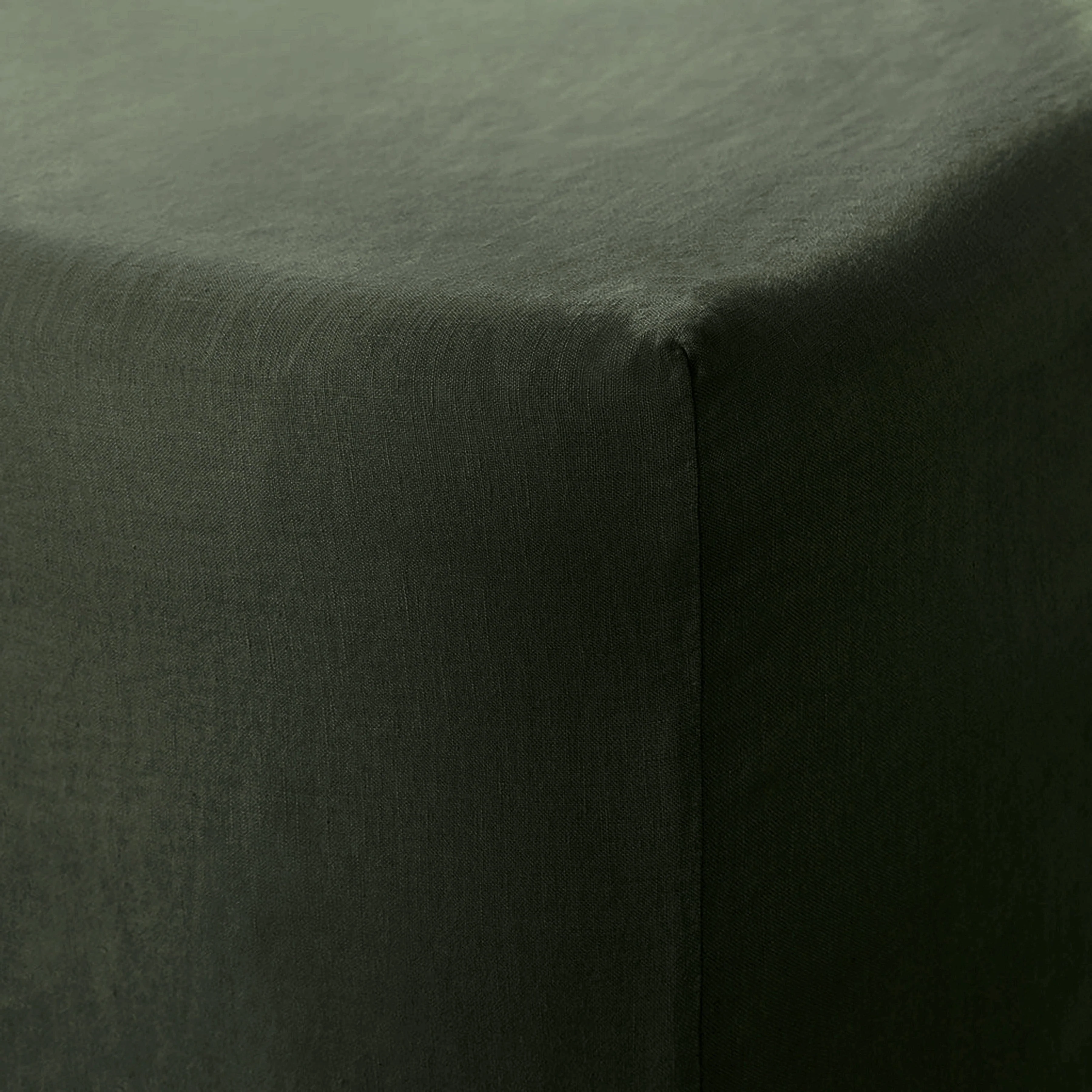 Stonewashed Linen Fitted Sheet