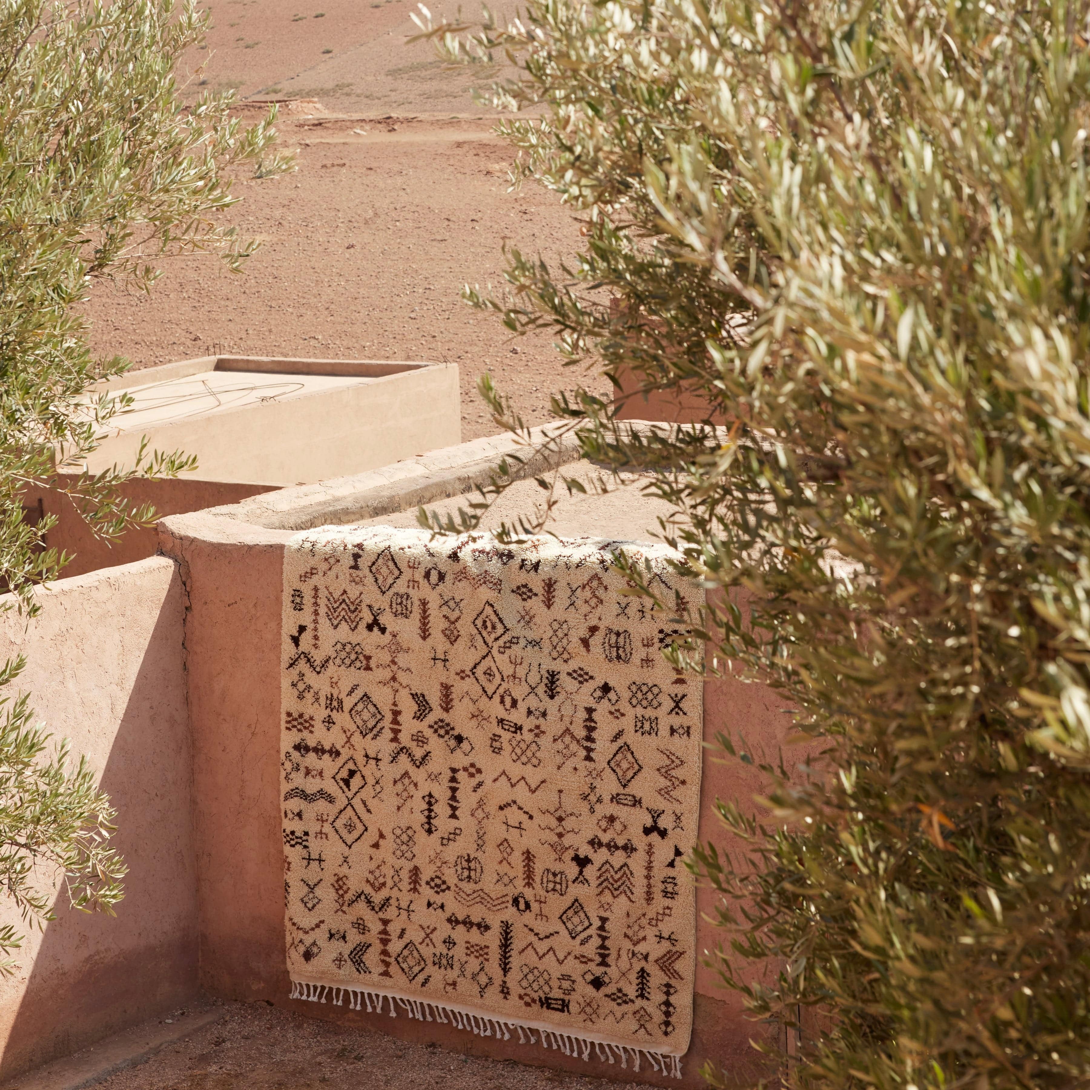 Nadia Hand-Knotted Beni Ourain Area Rug