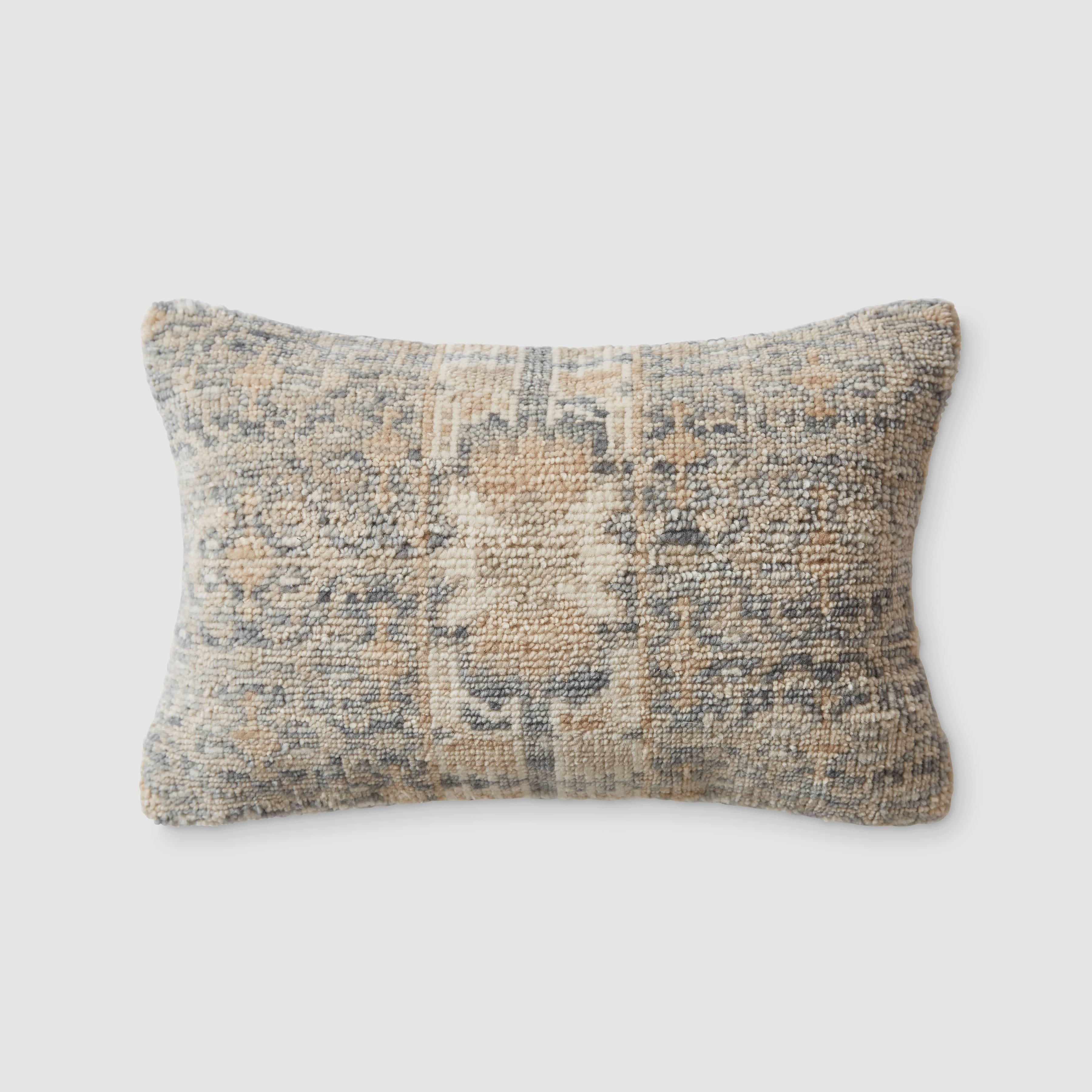 Krisha Hand-Knotted Lumbar Pillow