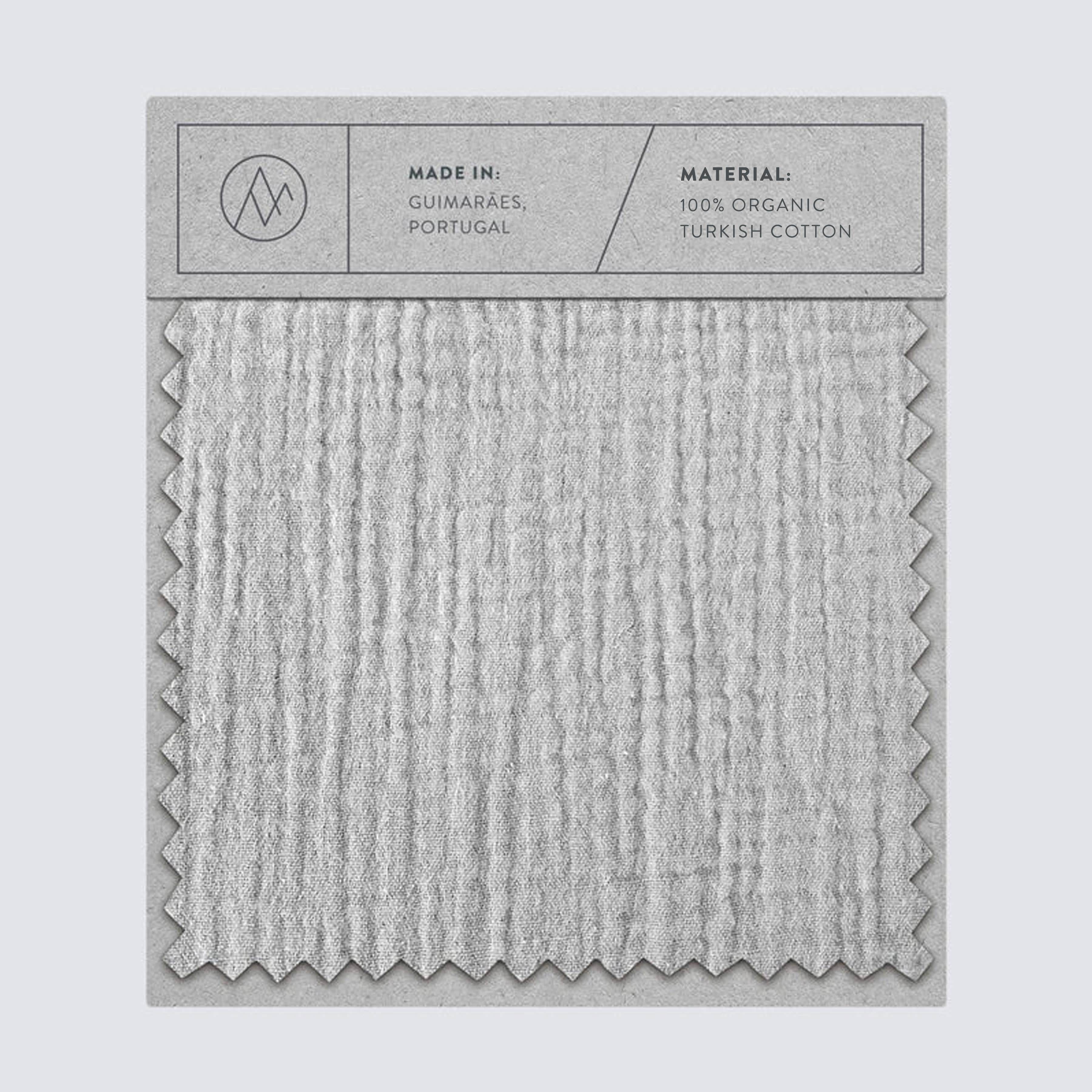 Organic Cotton Gauze Bedding Swatch