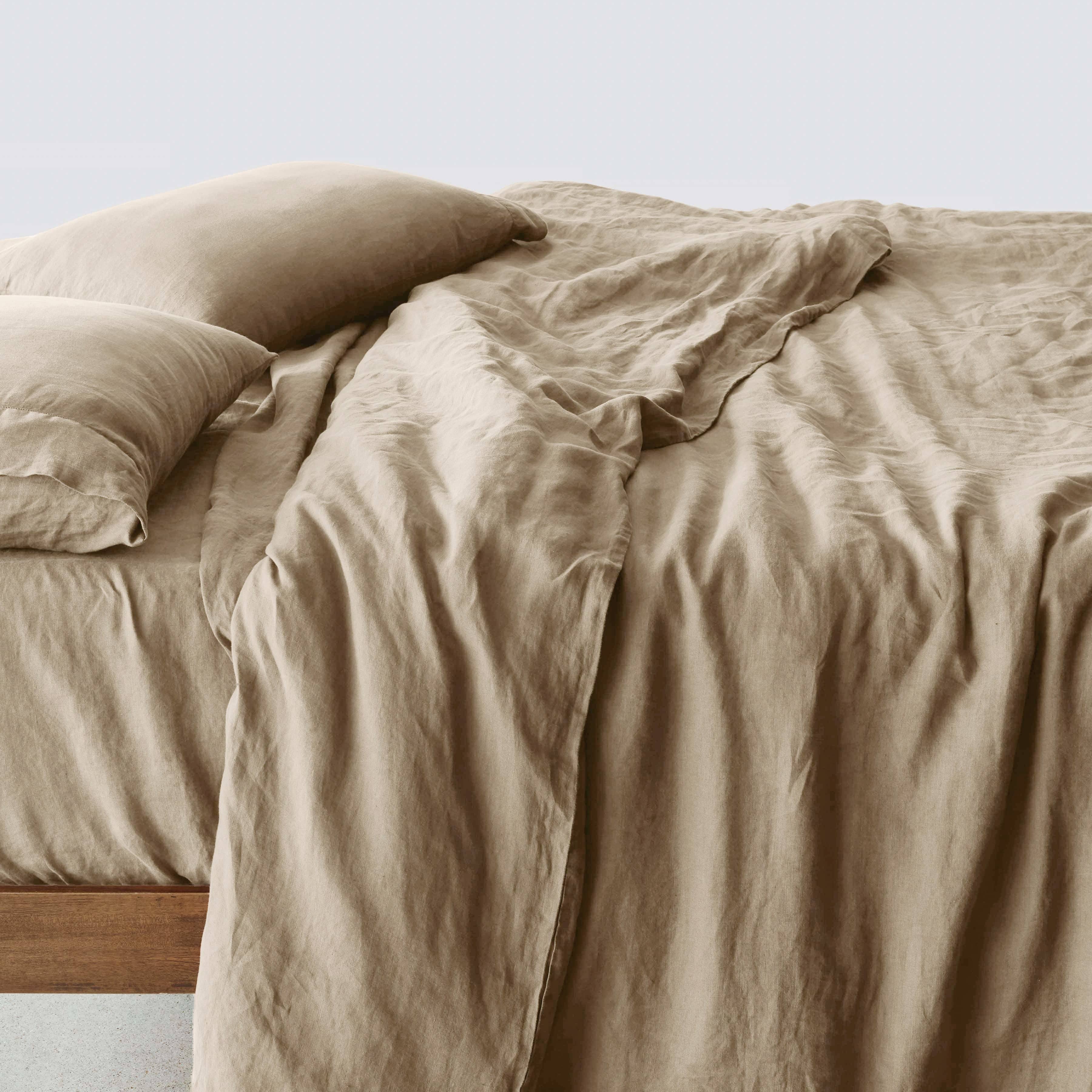 Stonewashed Linen Duvet Cover