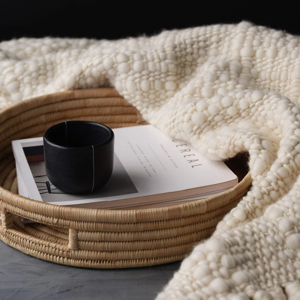 Clara Chunky Wool Throw