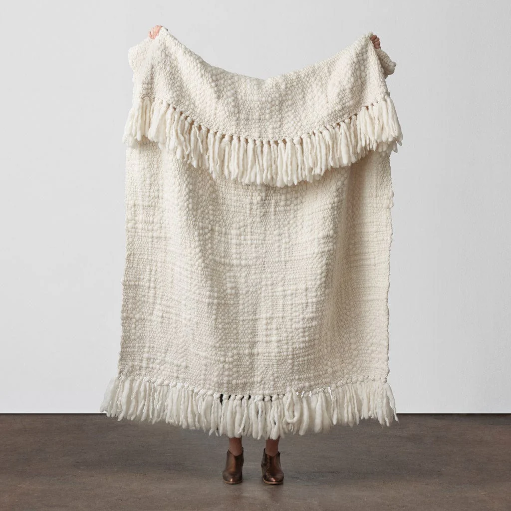 Clara Chunky Wool Throw