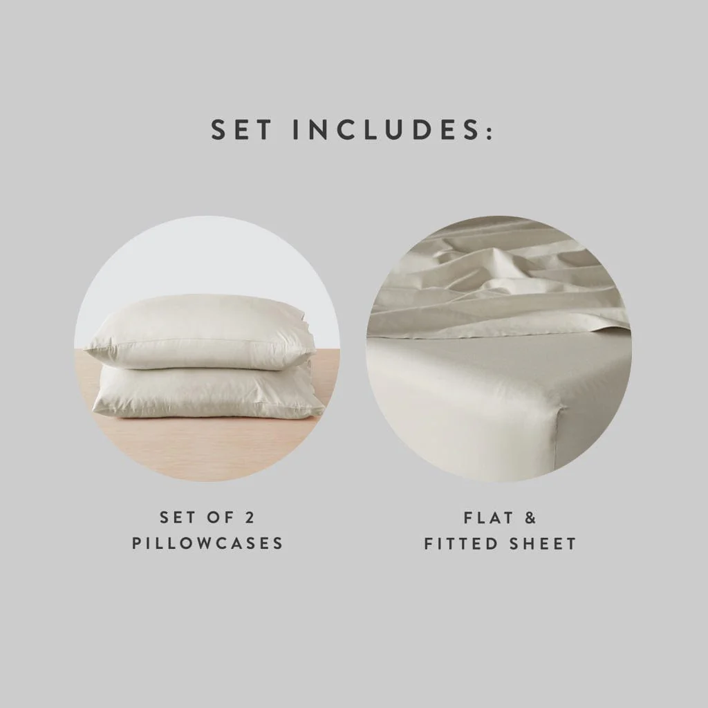 Organic Resort Cotton Sheet Set