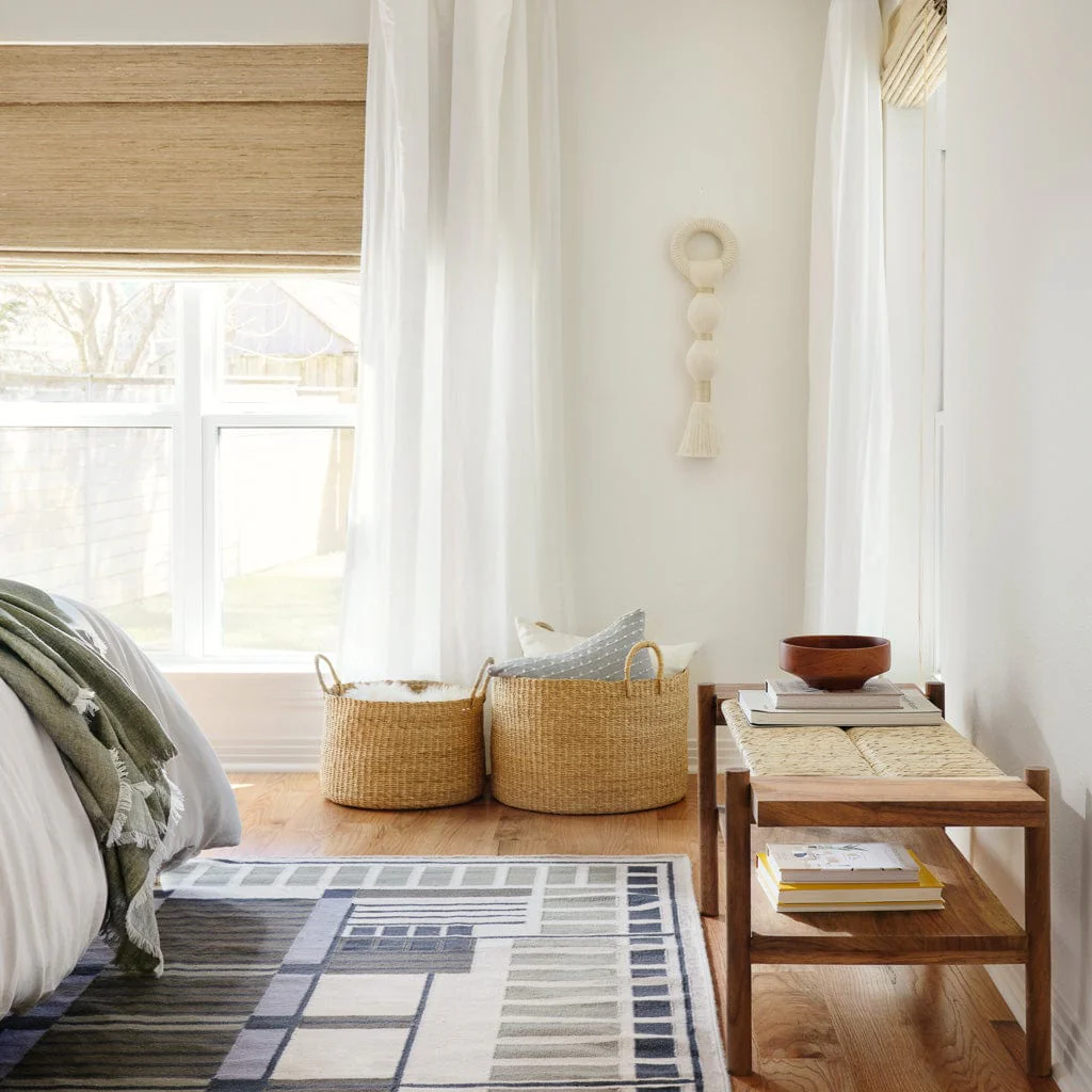 Amman Handwoven Area Rug - Olive