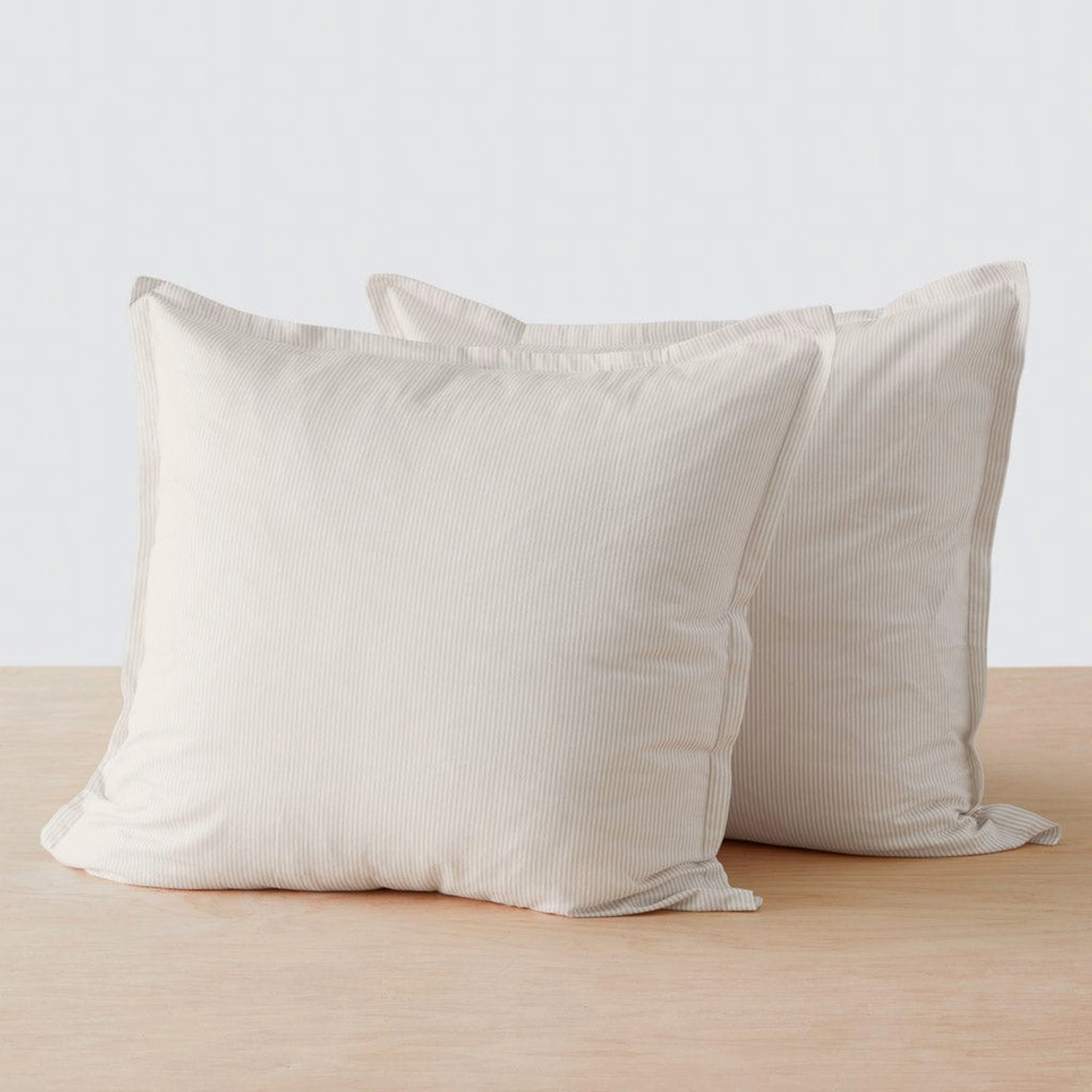 Stonewashed Linen Euro Shams