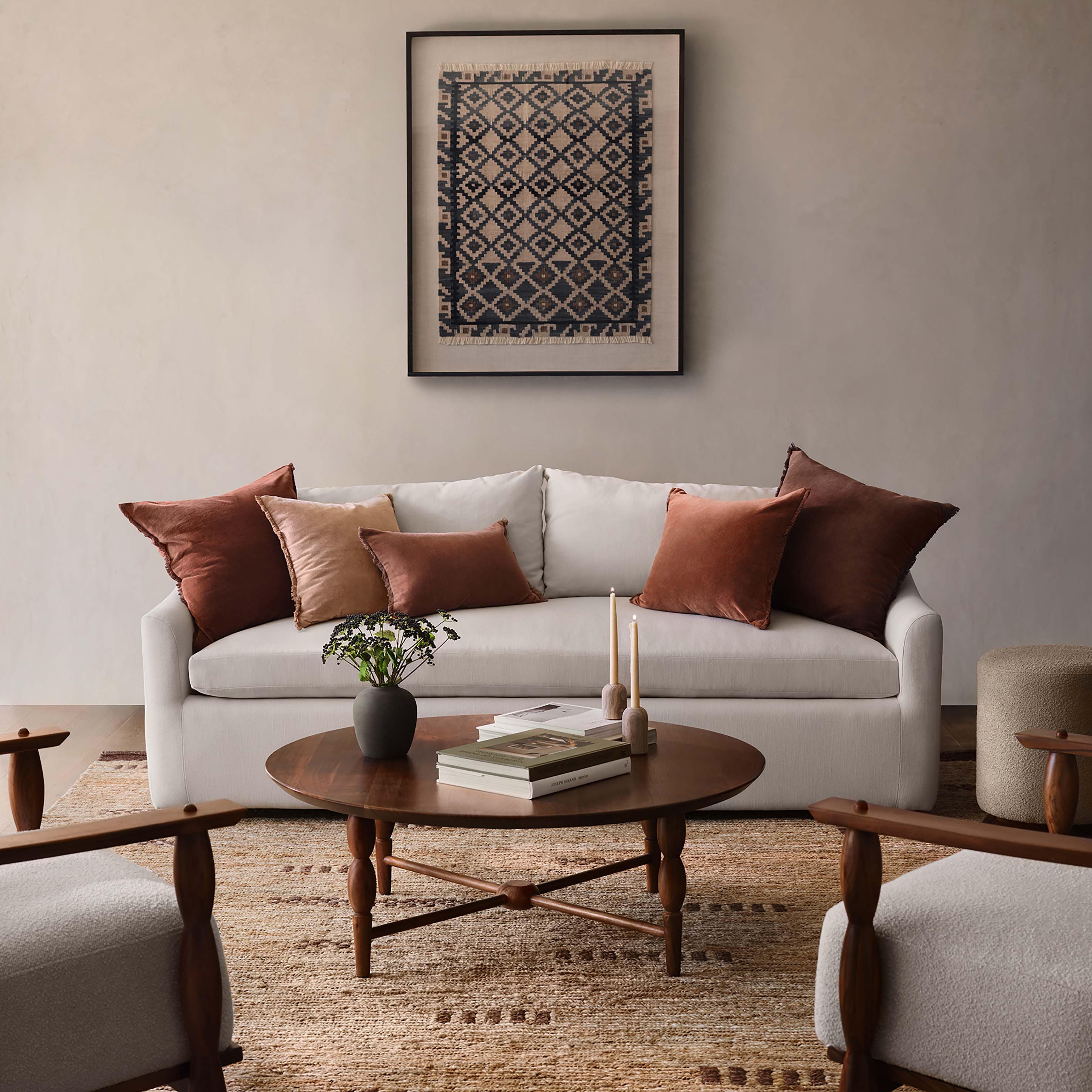 Leela Wood Coffee Table