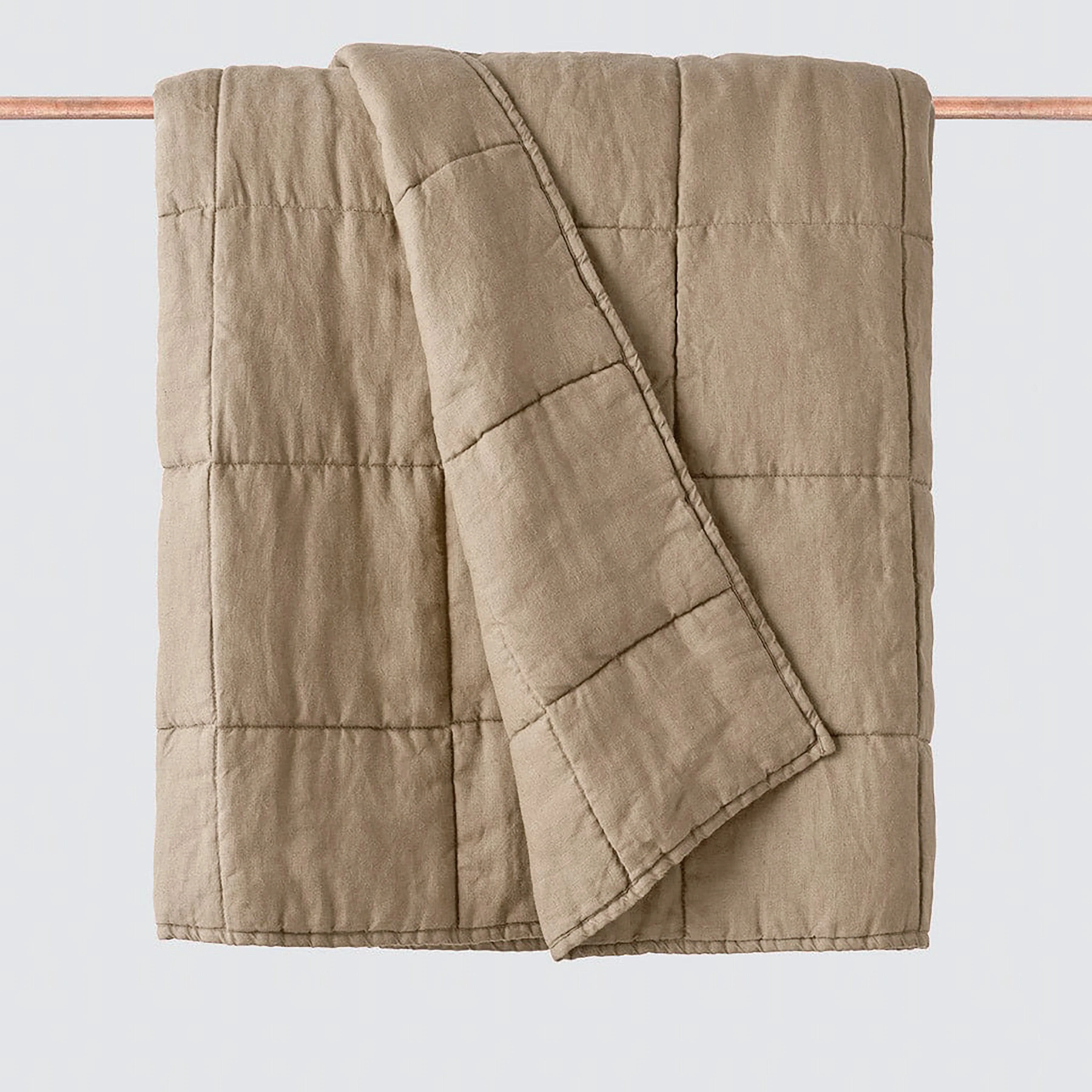 Stonewashed Linen Quilt