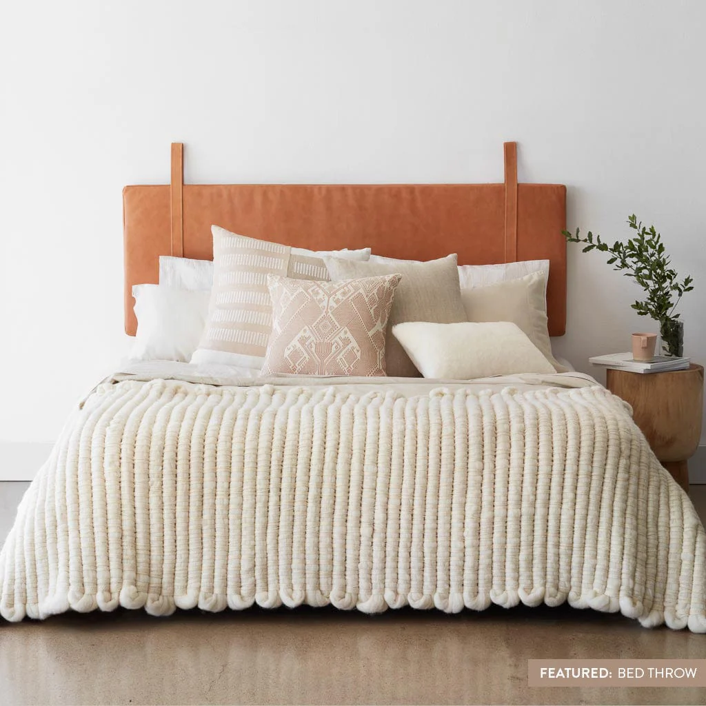 Celeste Chunky Wool Throw