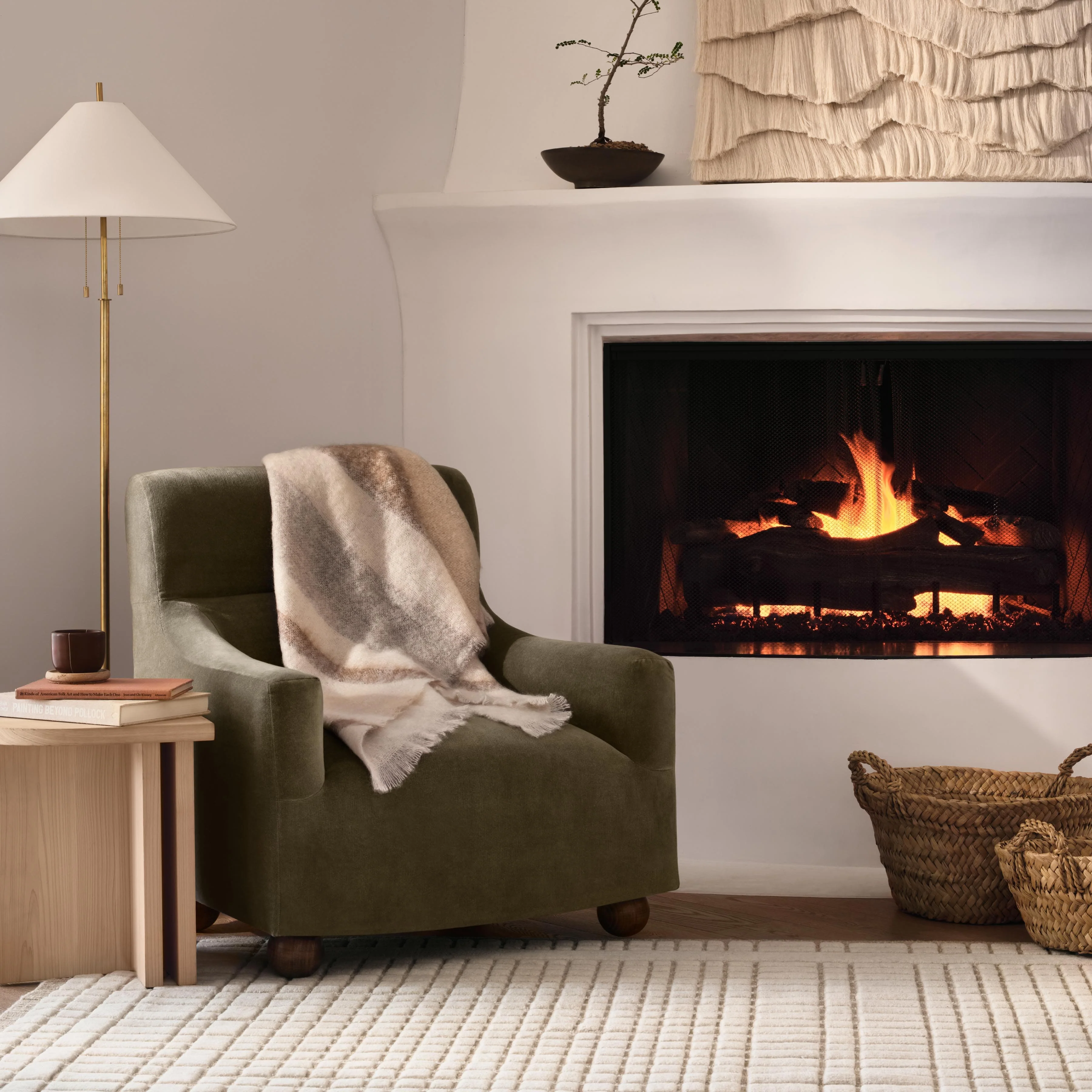 Delaney Mohair Throw