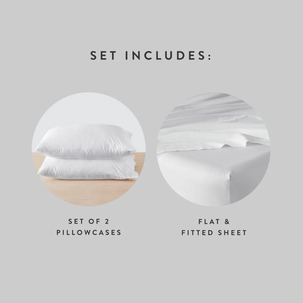 Organic Resort Cotton Sheet Set