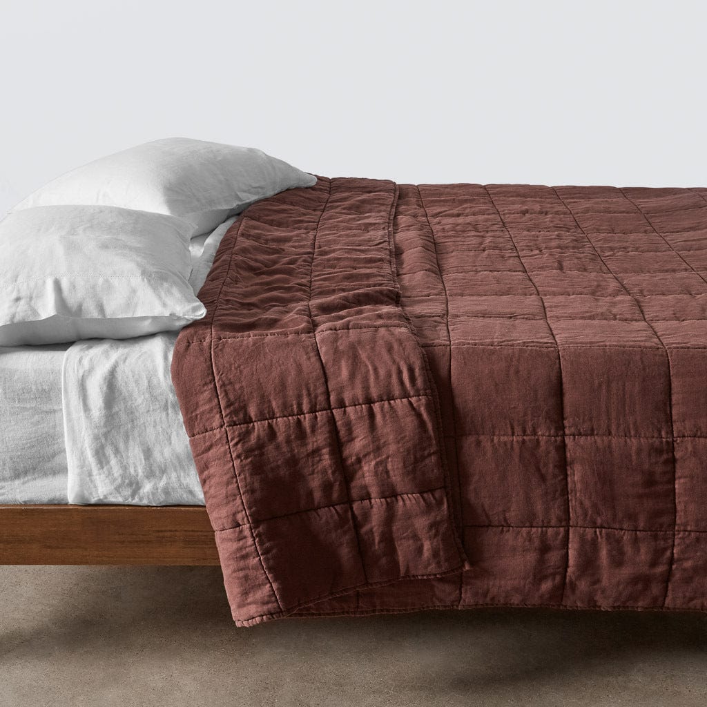 Stonewashed Linen Quilt