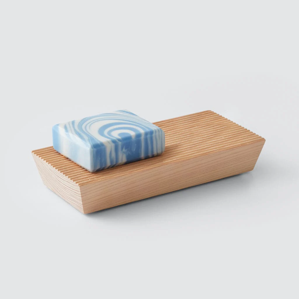 Hinoki Wood Soap Dish