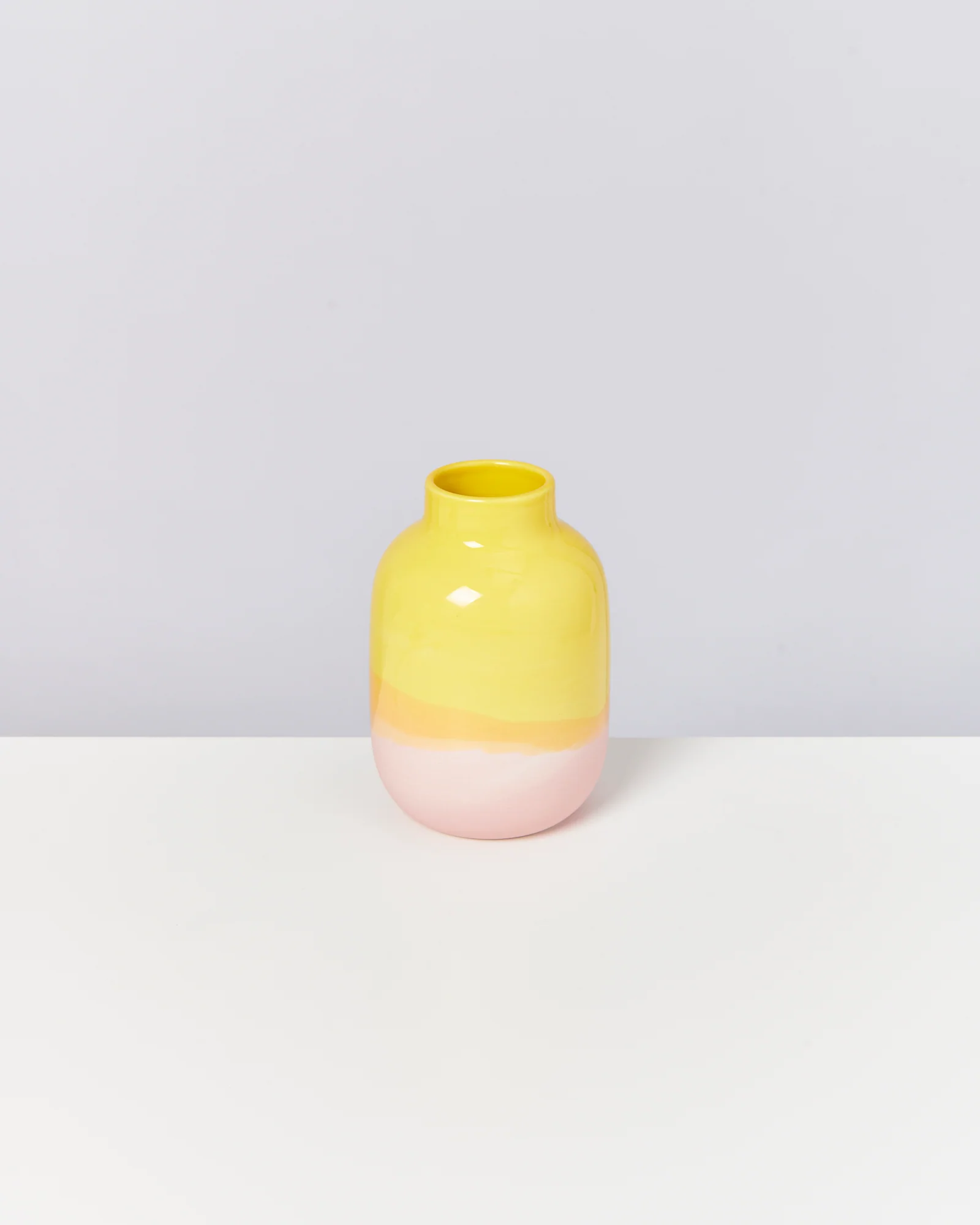 Nuno Vase M gelb rosé