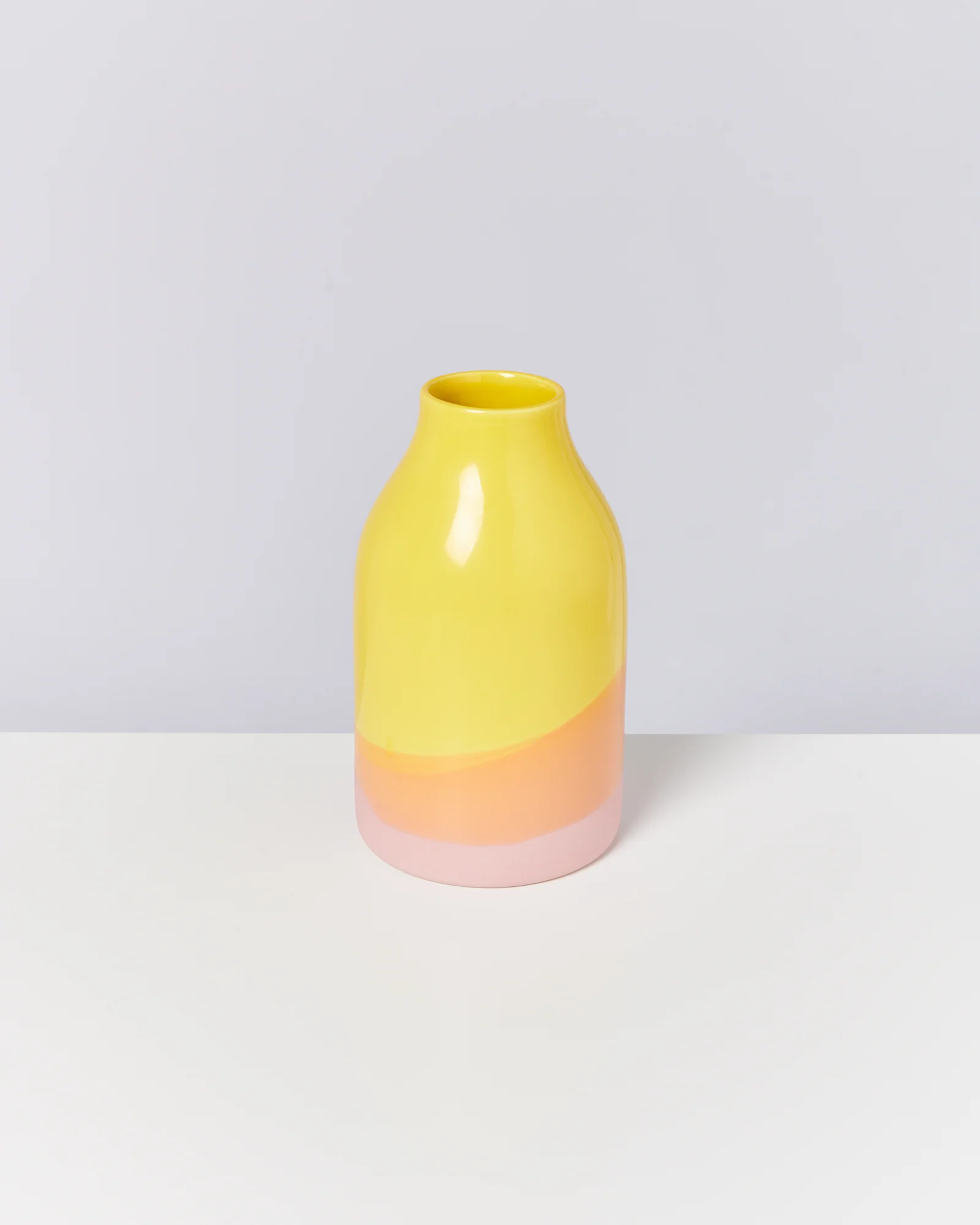 Marisa Vase gelb rose