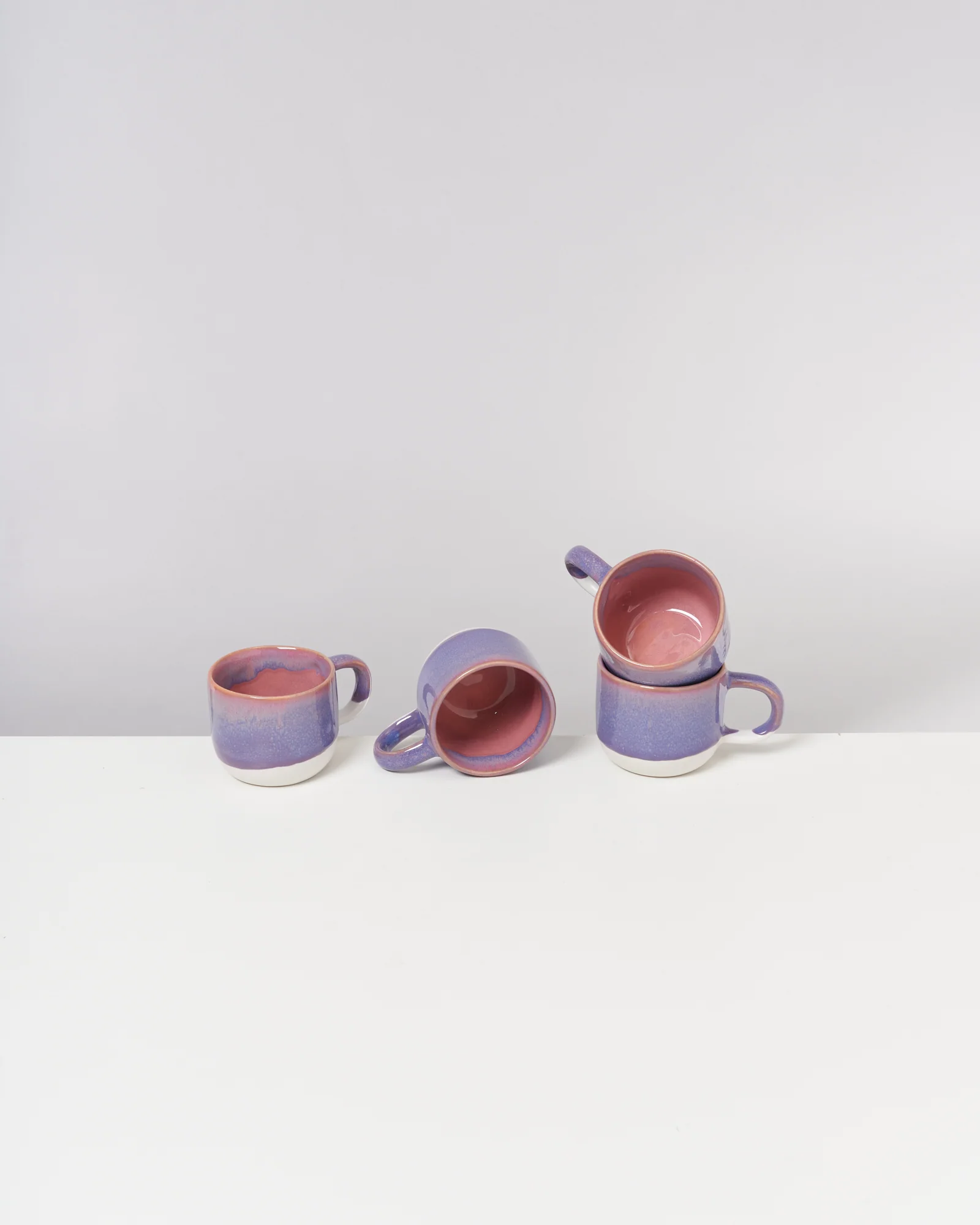 Coimbra Tasse groß lila rosa
