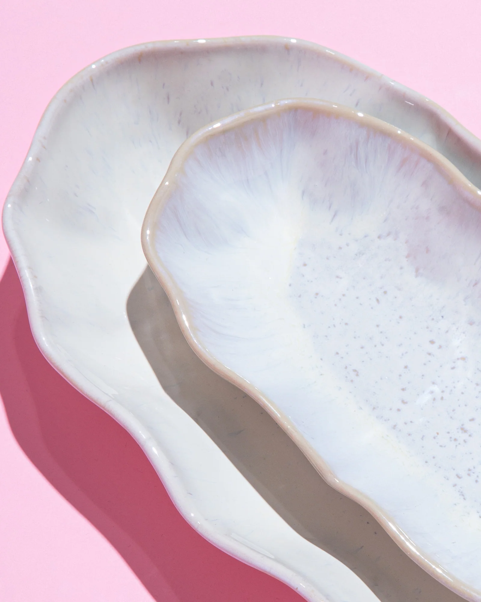 Areia Shell Servierplatte M sand