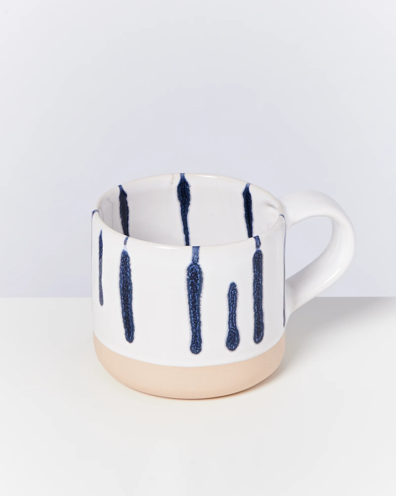 Nódoa Tasse weiß blau