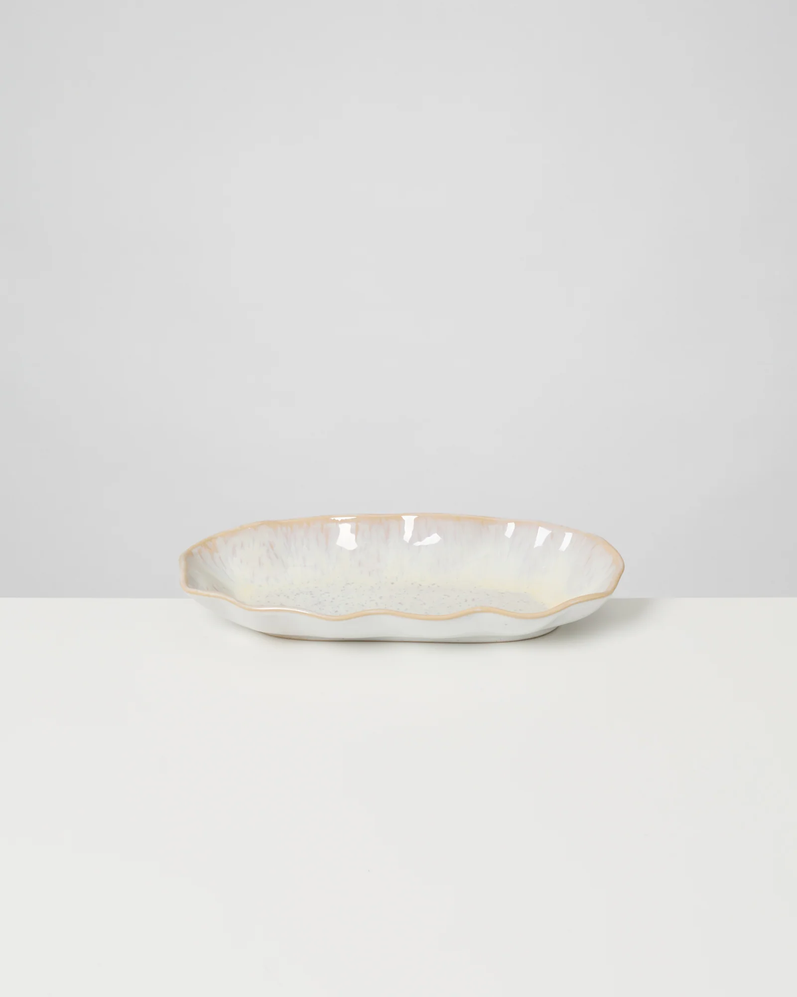 Areia Shell Servierplatte M sand