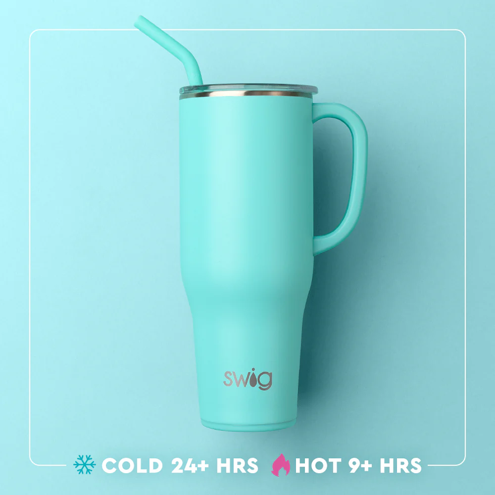 Navy Mega Mug 40oz