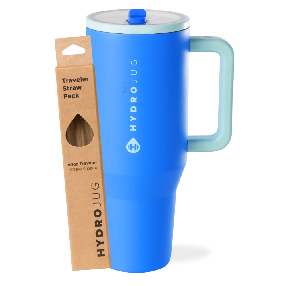 Riptide Traveler 40oz + Replacement Straw Pack