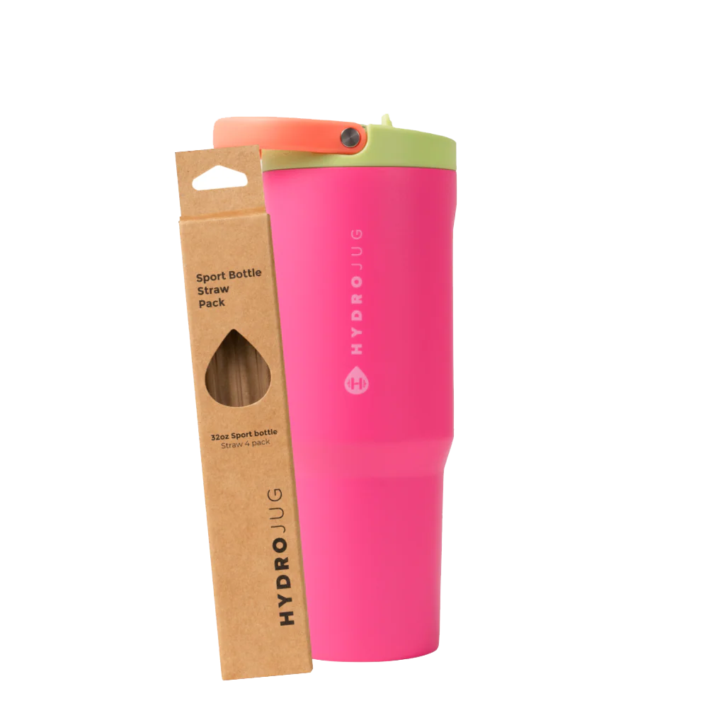 Orchid Sport 32oz + Replacement Straw Pack