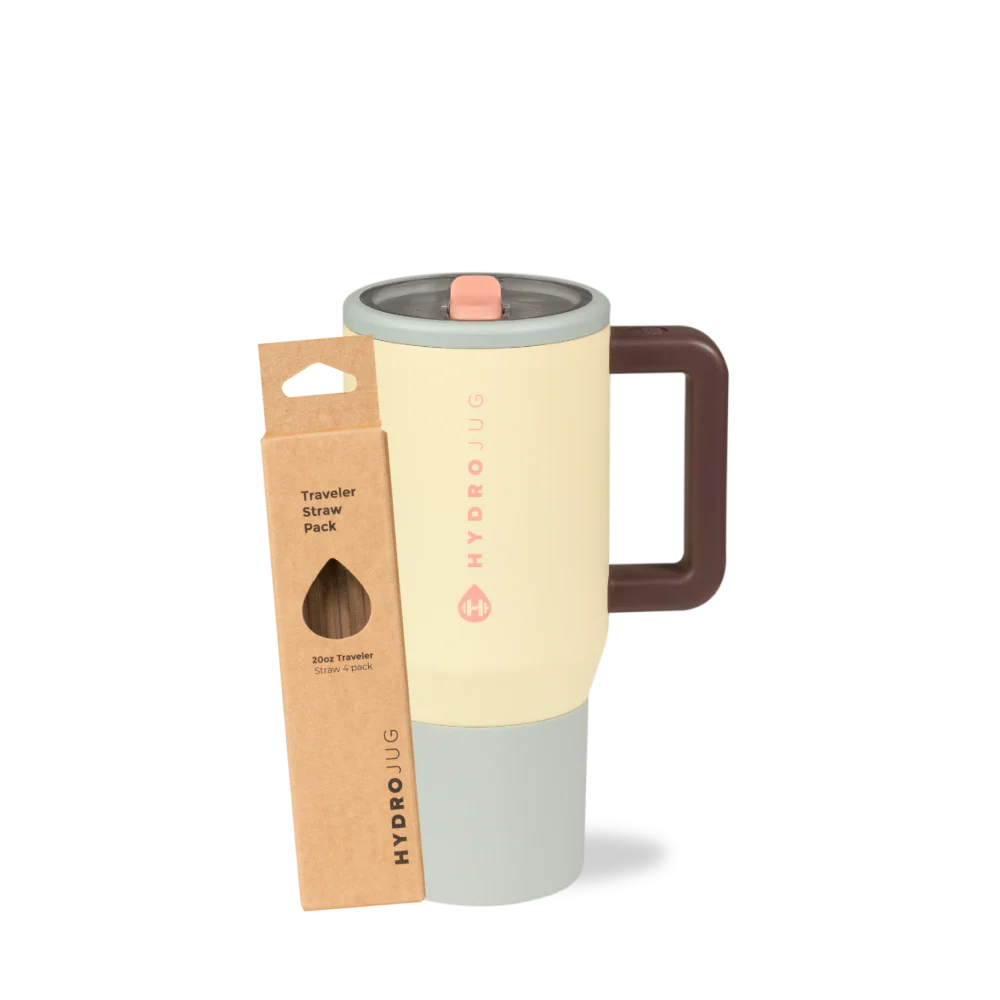 Belle Traveler 20oz + Replacement Straw Pack