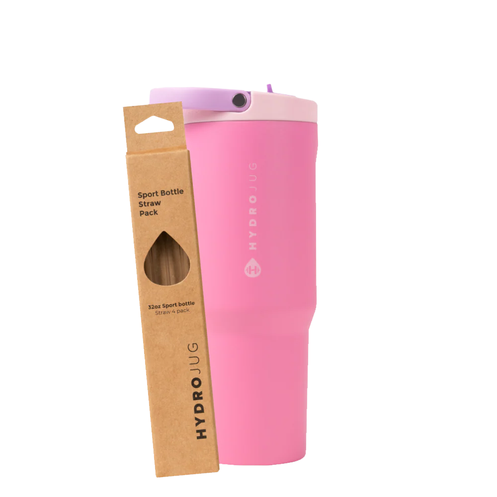 Pink Sugar Sport 32oz + Replacement Straw Pack