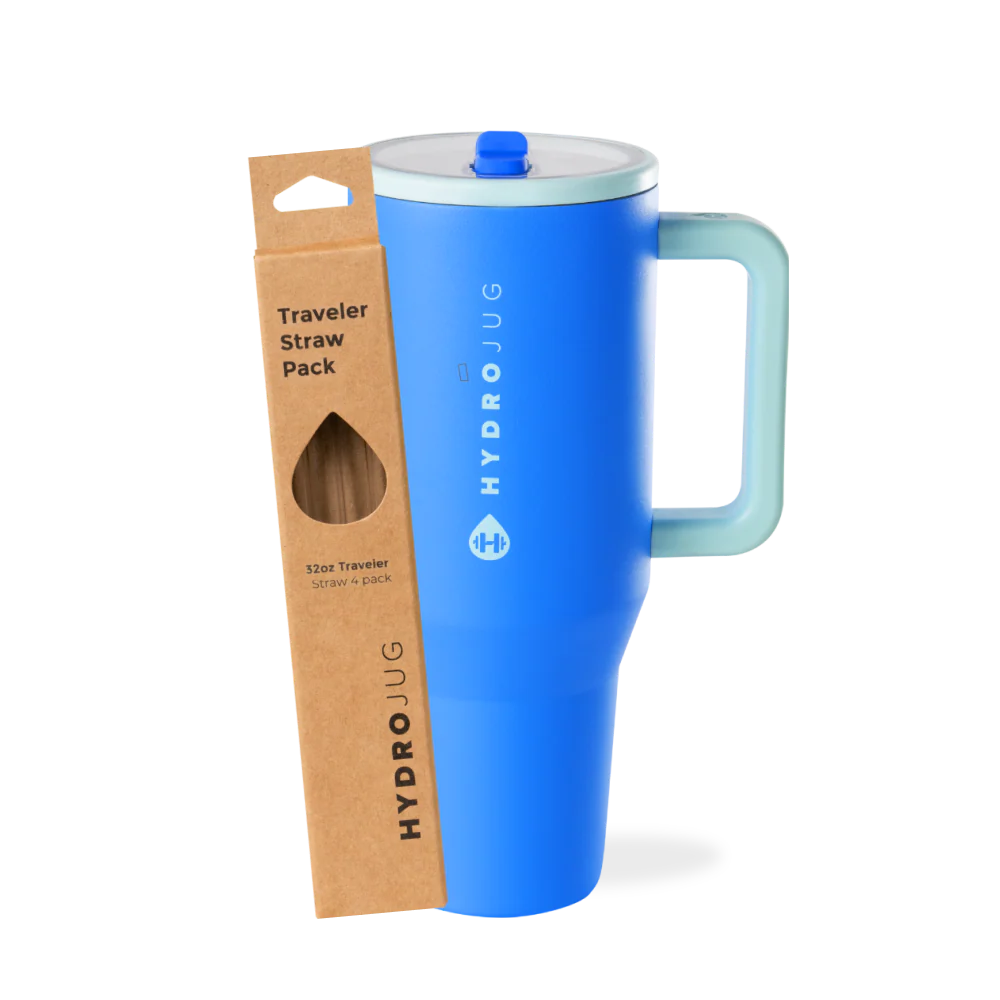 Riptide Traveler 32oz + Replacement Straw Pack