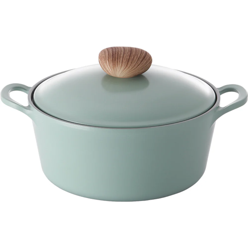 26cm Stockpot Induction with Die-Cast Lid Green Demer