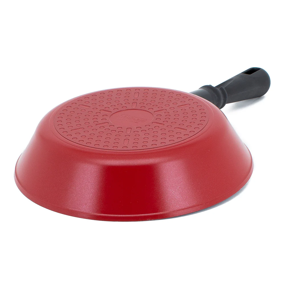 24cm & 28cm Fry pans - Red