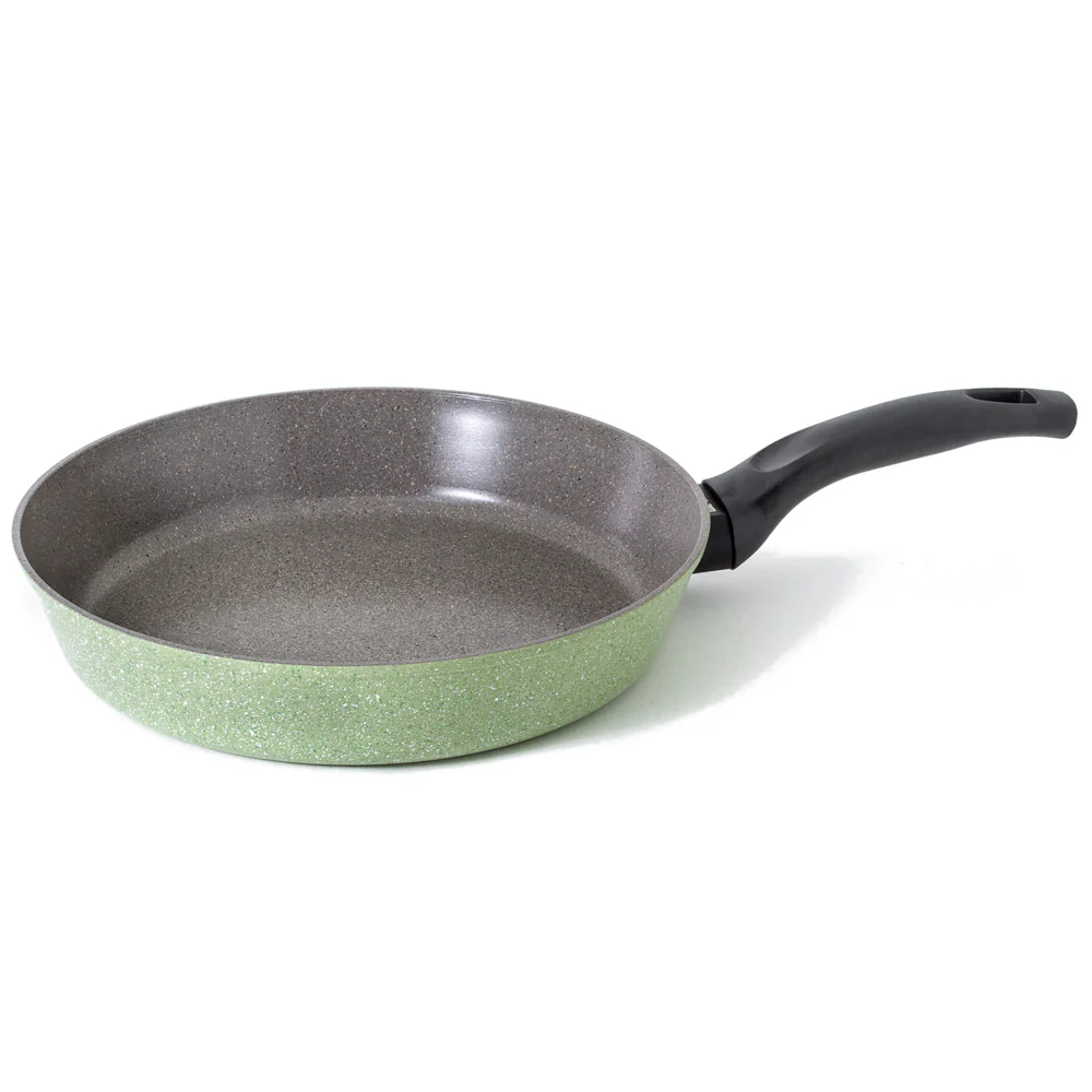 28cm Fry pan Induction Marble Green