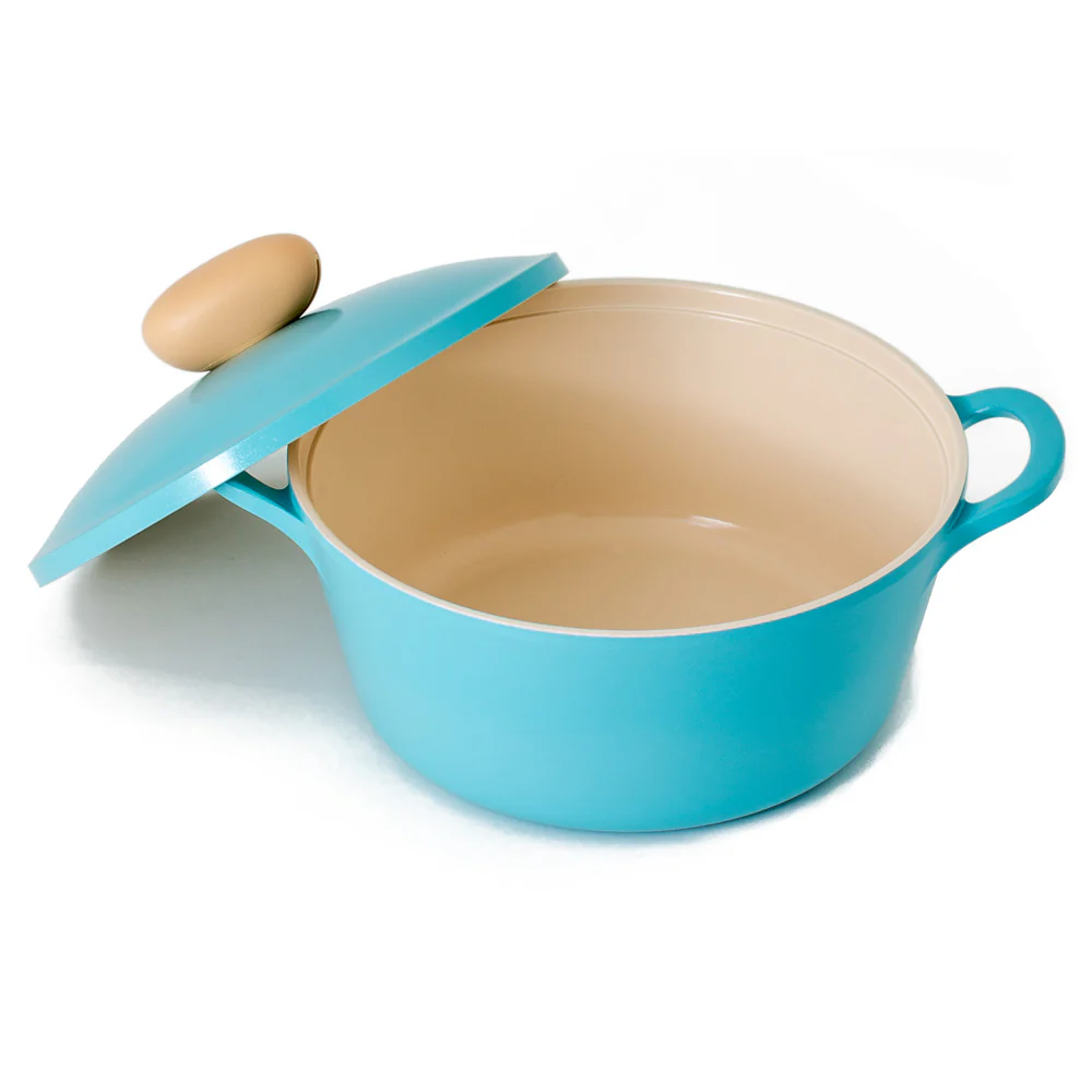 22cm Stockpot Induction with Die-Cast Lid Mint