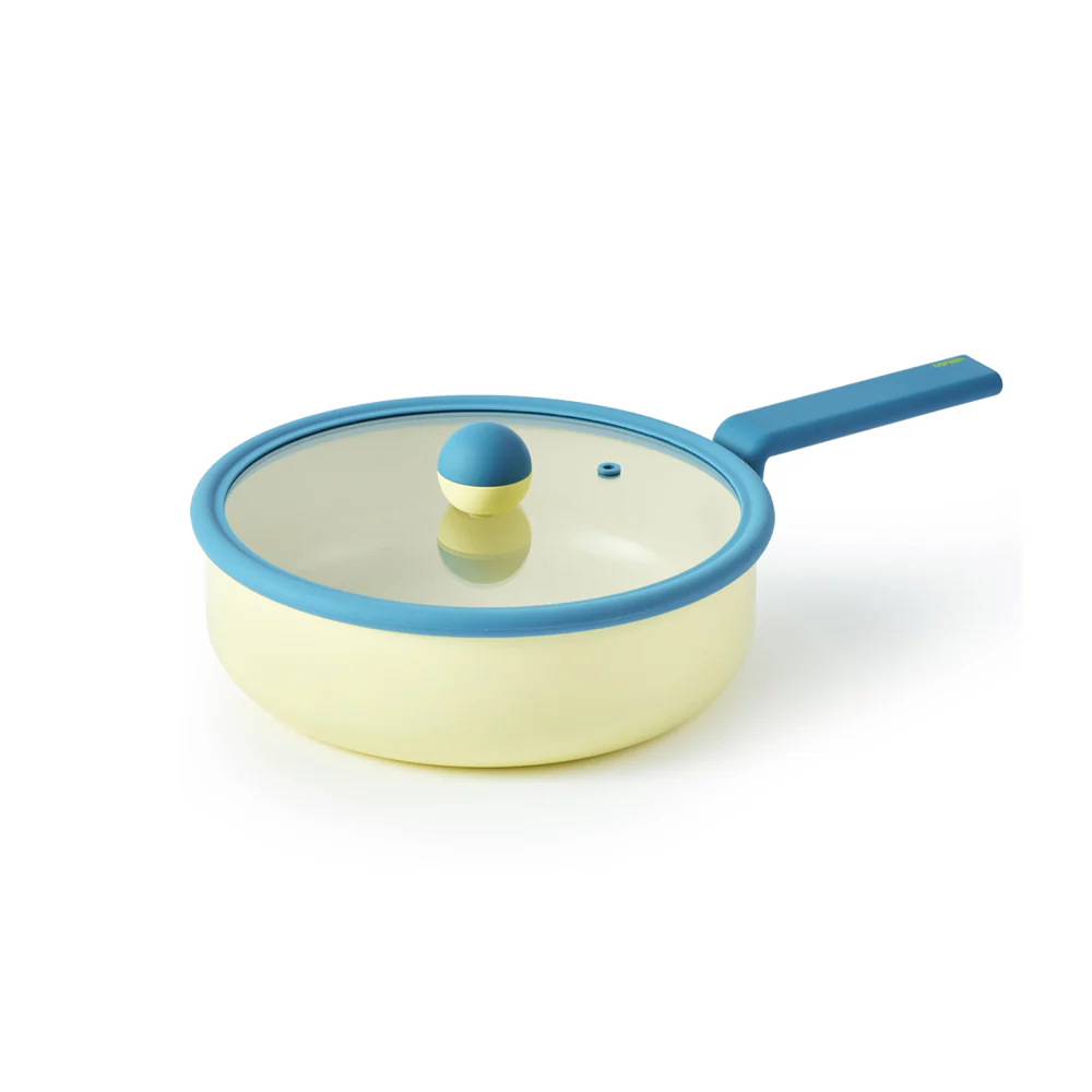 Multi pan 20cm with glass lid, Full induction