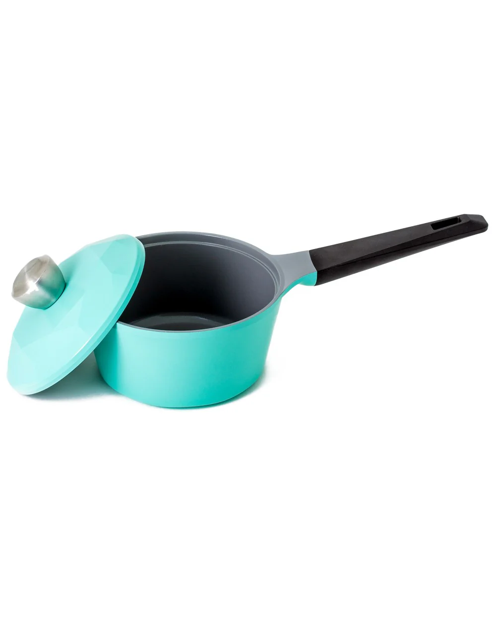 18cm Sauce Pan Non-Induction with Die-Cast Lid Mint
