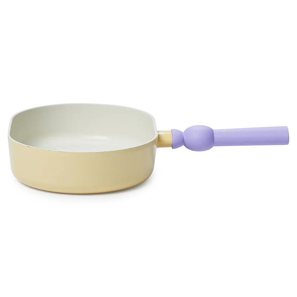 24cm Grill pan Induction Yellow
