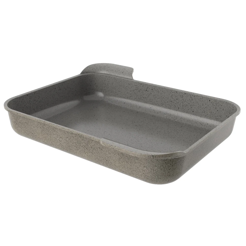 Roaster Large Warm Marble