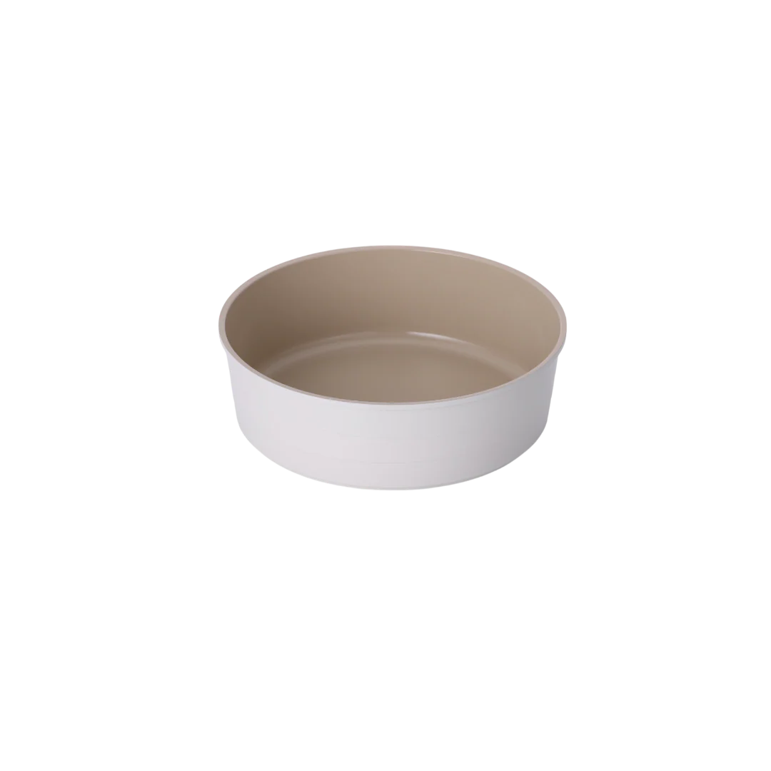 Round Oven Roasting Baking Pan 26cm Bone